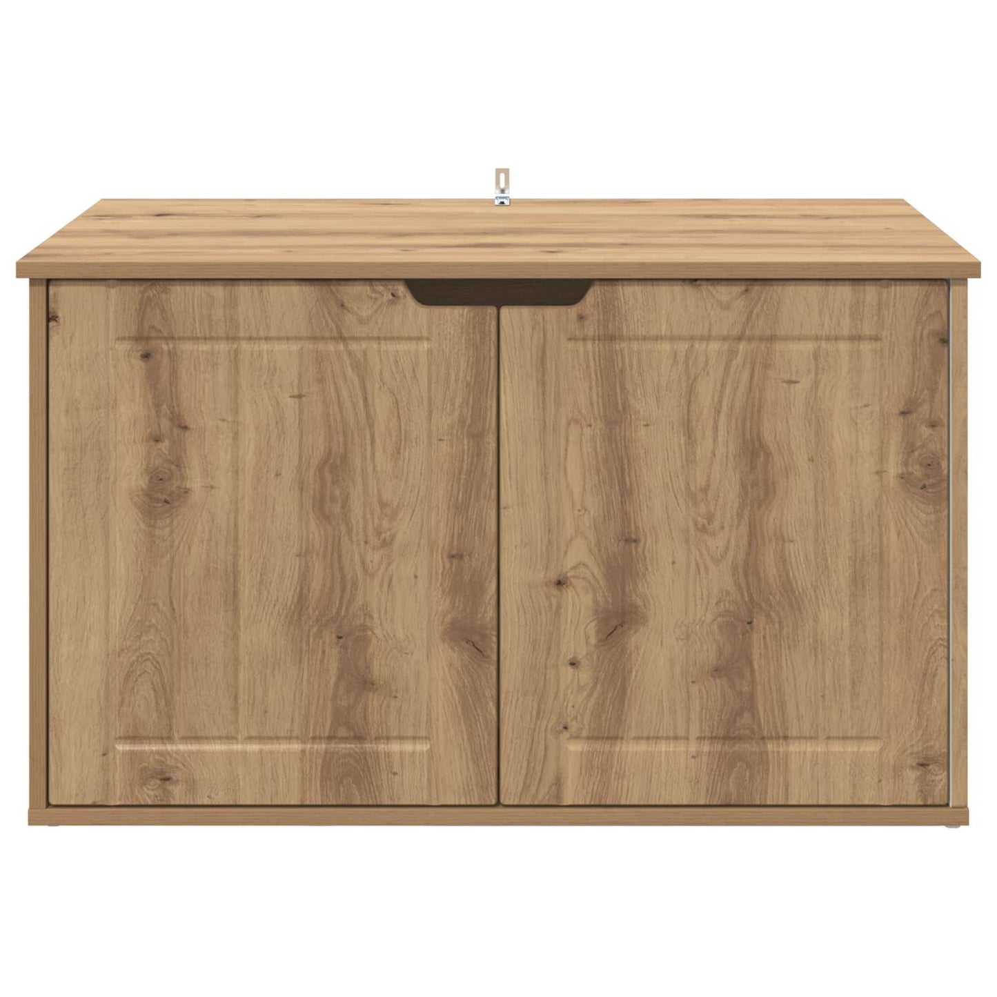 Kattenhuis Ambachtelijk eiken 85 x 55 x 50,5 cm Bewerkt hout is nu te koop bij PeponiXL, paradijselijk wonen!