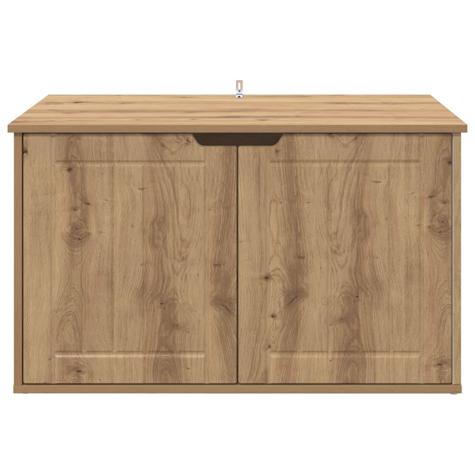 Kattenhuis Ambachtelijk eiken 85 x 55 x 50,5 cm Bewerkt hout is nu te koop bij PeponiXL, paradijselijk wonen!
