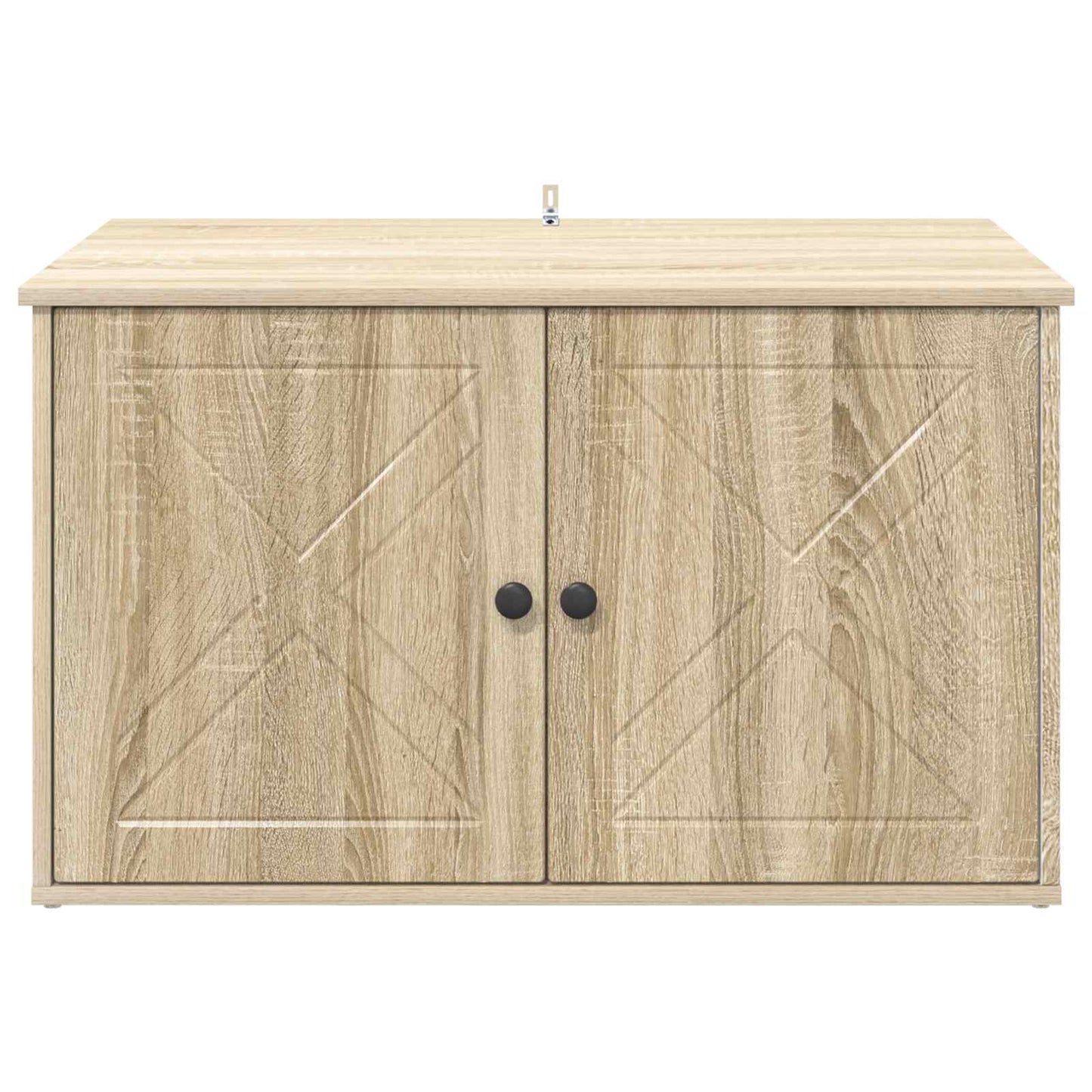 Kattenhuis Sonoma 85 x 55 x 50,5 cm Bewerkt hout is nu te koop bij PeponiXL, paradijselijk wonen!