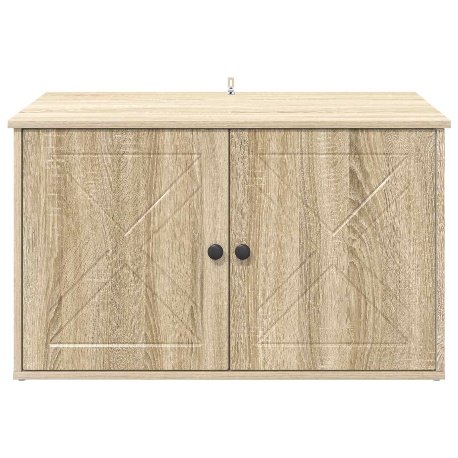 Kattenhuis Sonoma 85 x 55 x 50,5 cm Bewerkt hout is nu te koop bij PeponiXL, paradijselijk wonen!