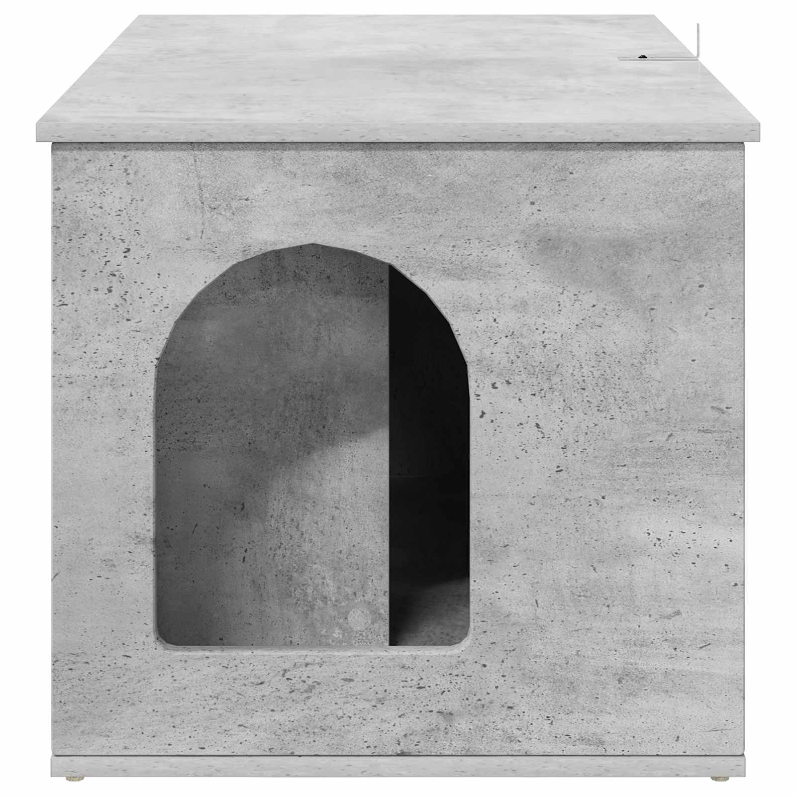Kattenhuis Beton 85 x 55 x 50 cm Bewerkt hout is nu te koop bij PeponiXL, paradijselijk wonen!