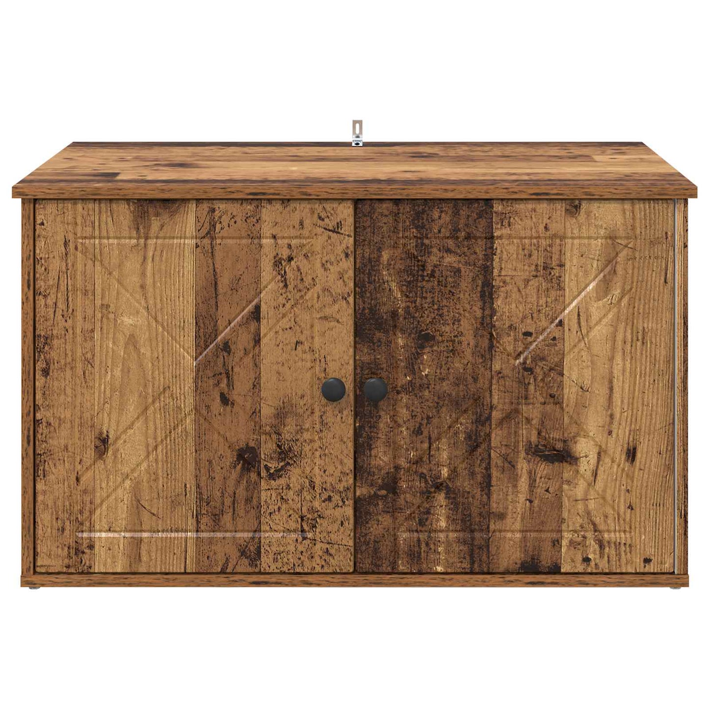 Kattenhuis Oudhout 85 x 55 x 50 cm Bewerkt hout is nu te koop bij PeponiXL, paradijselijk wonen!