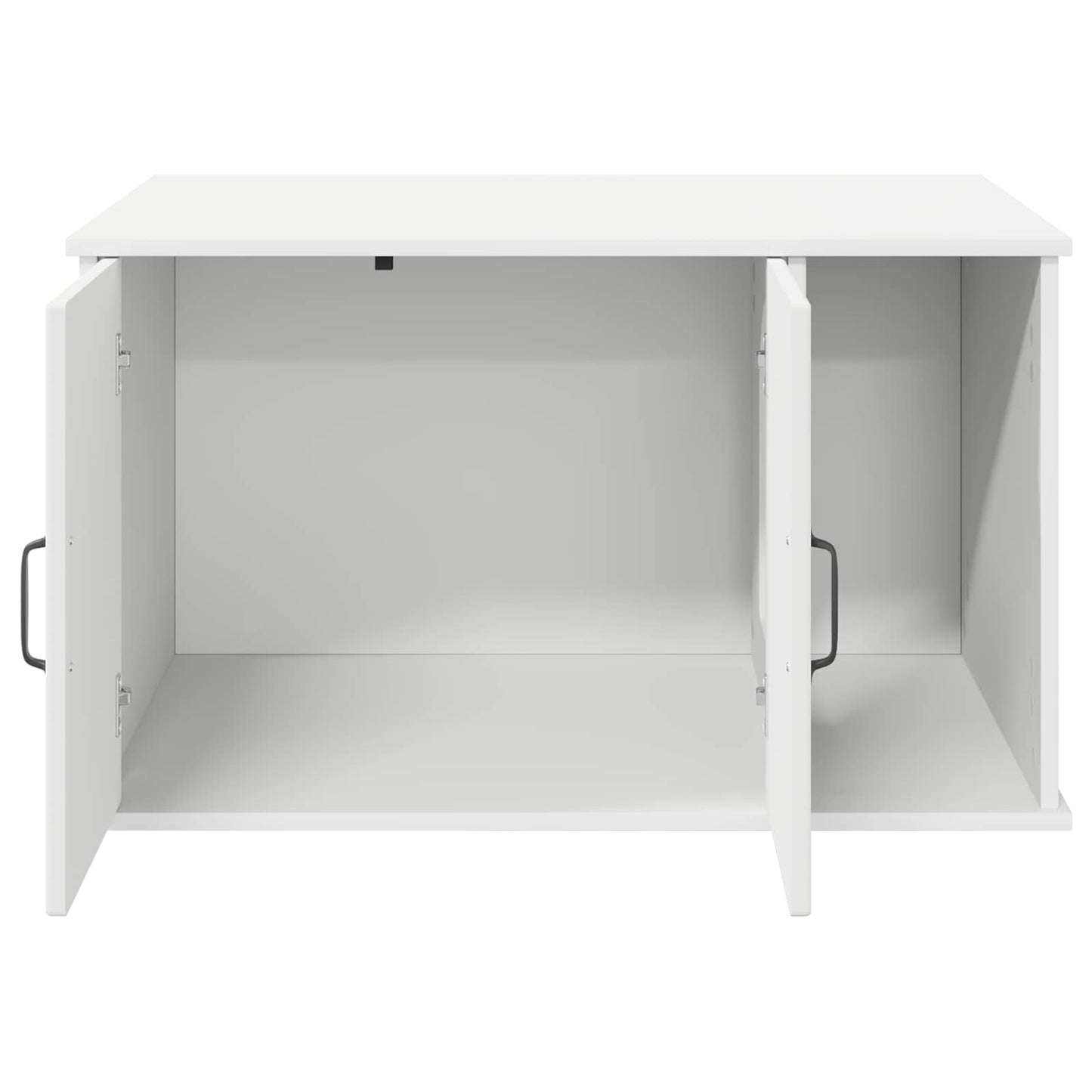 Kattenhuis Wit 85 x 55 x 50 cm Bewerkt hout is nu te koop bij PeponiXL, paradijselijk wonen!