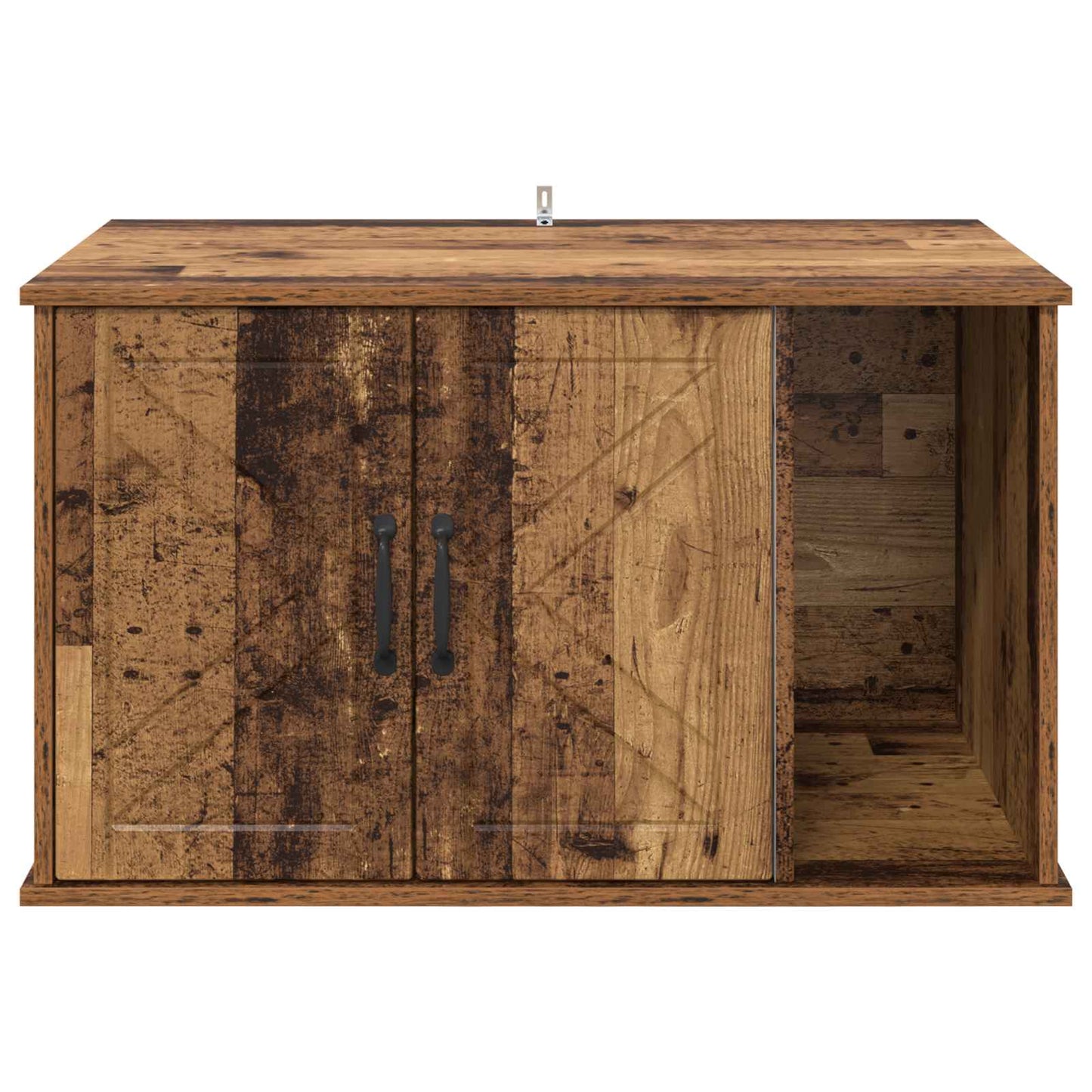 Kattenhuis Oudhout 85 x 55 x 50 cm Bewerkt hout is nu te koop bij PeponiXL, paradijselijk wonen!