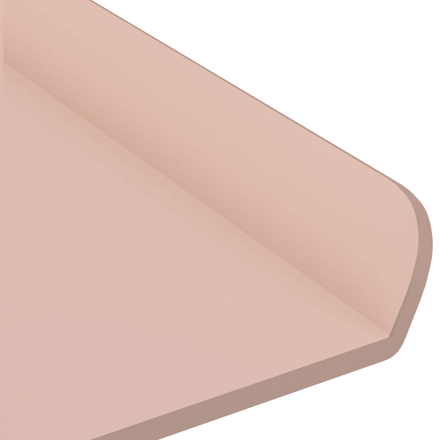 Drijvende plank Wandgemonteerd 3 pcs Roze 40 x 9 x 2,5 cm Staal is nu te koop bij PeponiXL, paradijselijk wonen!
