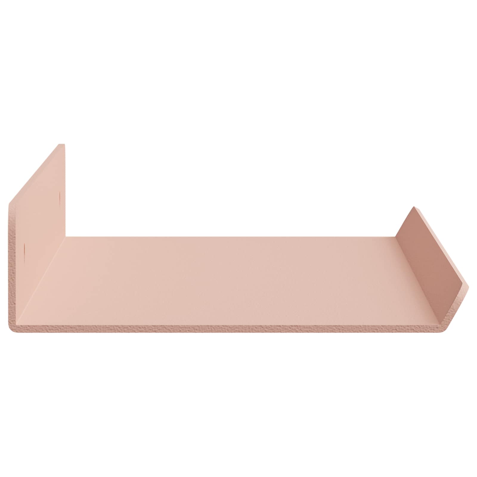 Drijvende plank Wandgemonteerd 3 pcs Roze 40 x 9 x 2,5 cm Staal is nu te koop bij PeponiXL, paradijselijk wonen!