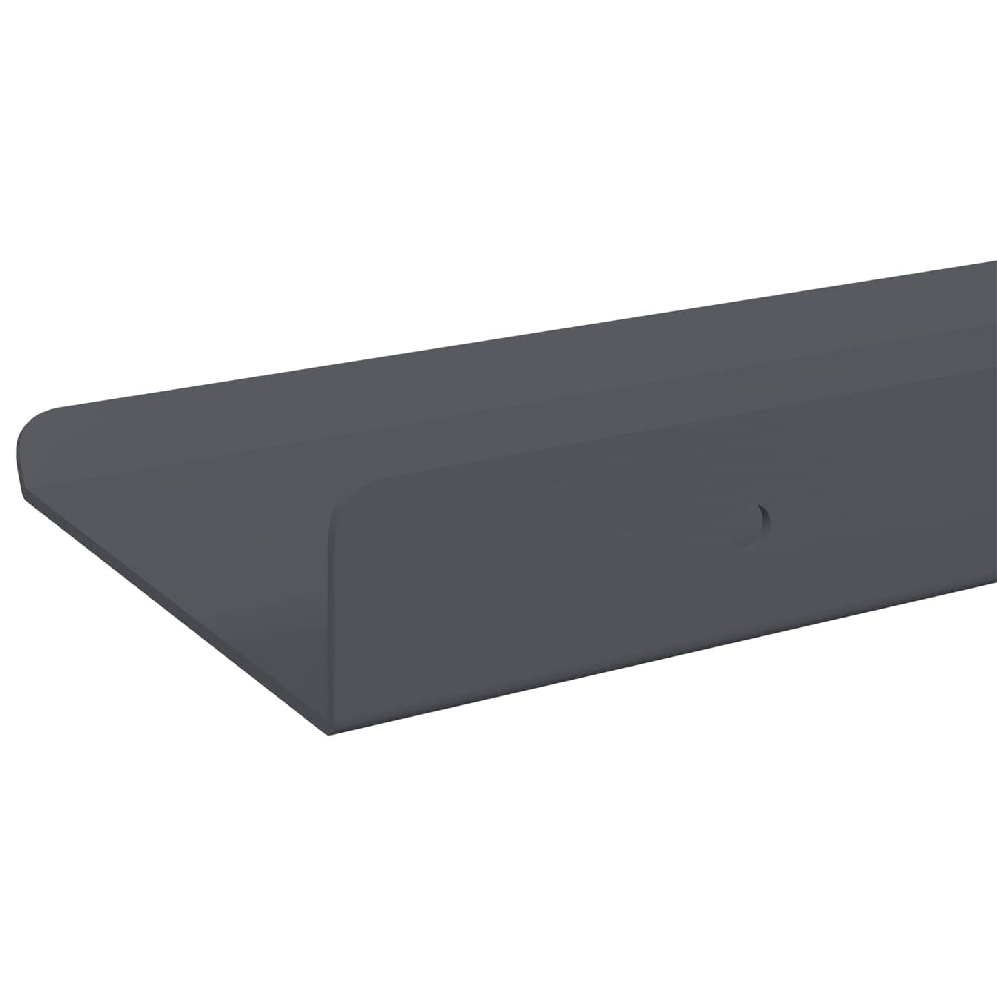 Drijvende plank 3 pcs Antraciet 40 x 9 x 2,5 cm Staal is nu te koop bij PeponiXL, paradijselijk wonen!
