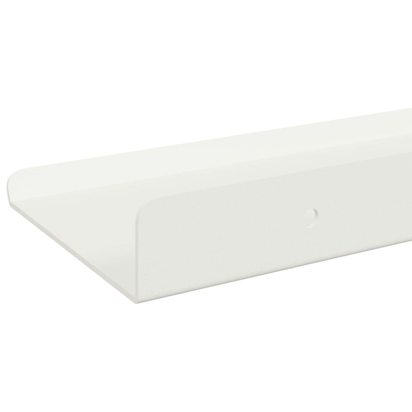Drijvende plank Wandgemonteerd 3 pcs Wit 40 x 9 x 2,5 cm Staal is nu te koop bij PeponiXL, paradijselijk wonen!