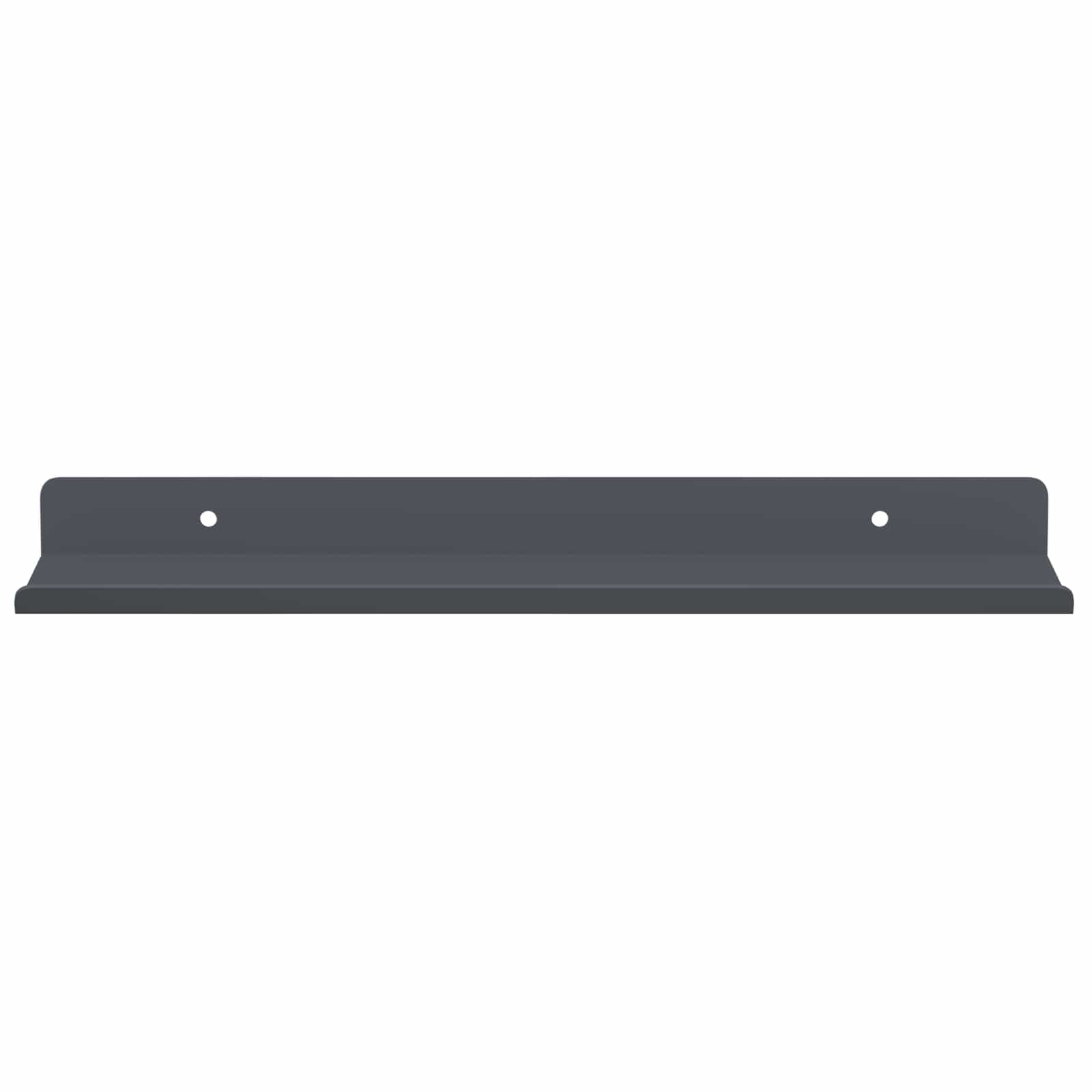 Drijvende plank 4 pcs Antraciet 30 x 9 x 2,5 cm Staal is nu te koop bij PeponiXL, paradijselijk wonen!