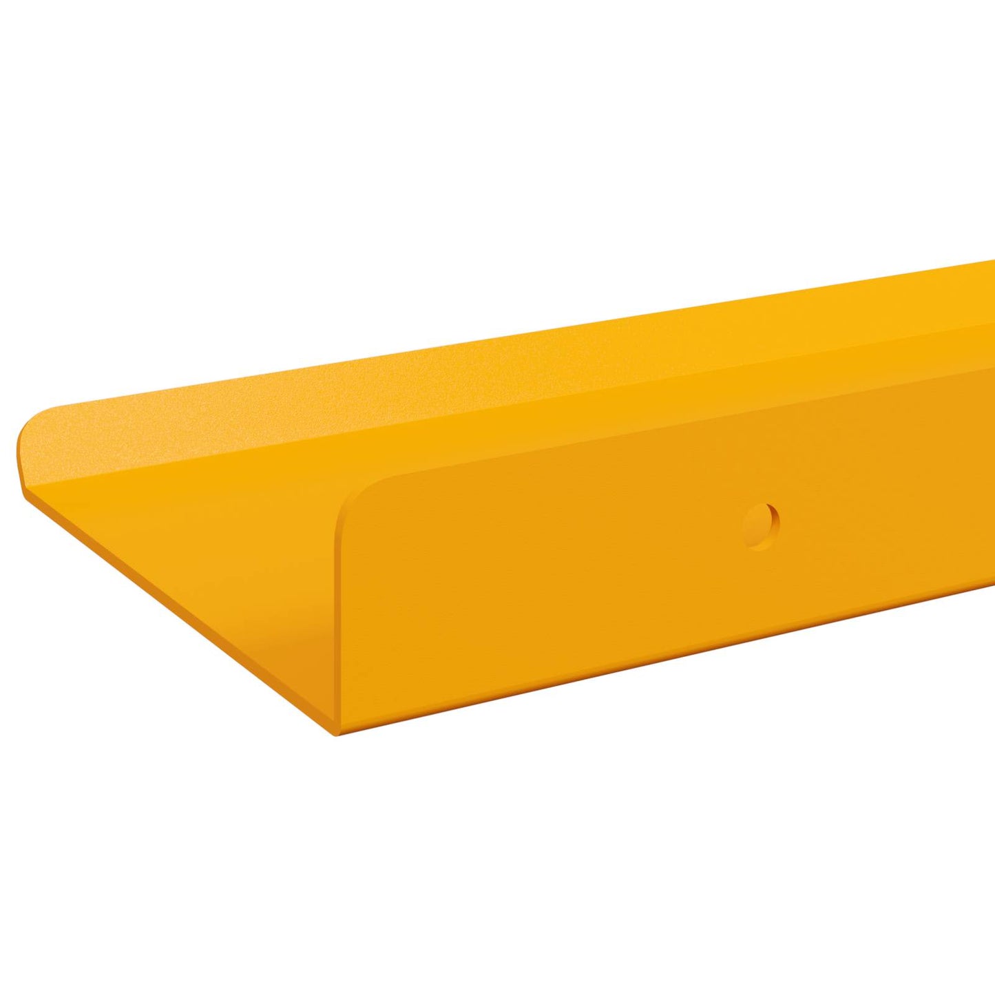 Drijvende plank 4 pcs Mosterdgeel 30 x 9 x 2,5 cm Staal is nu te koop bij PeponiXL, paradijselijk wonen!