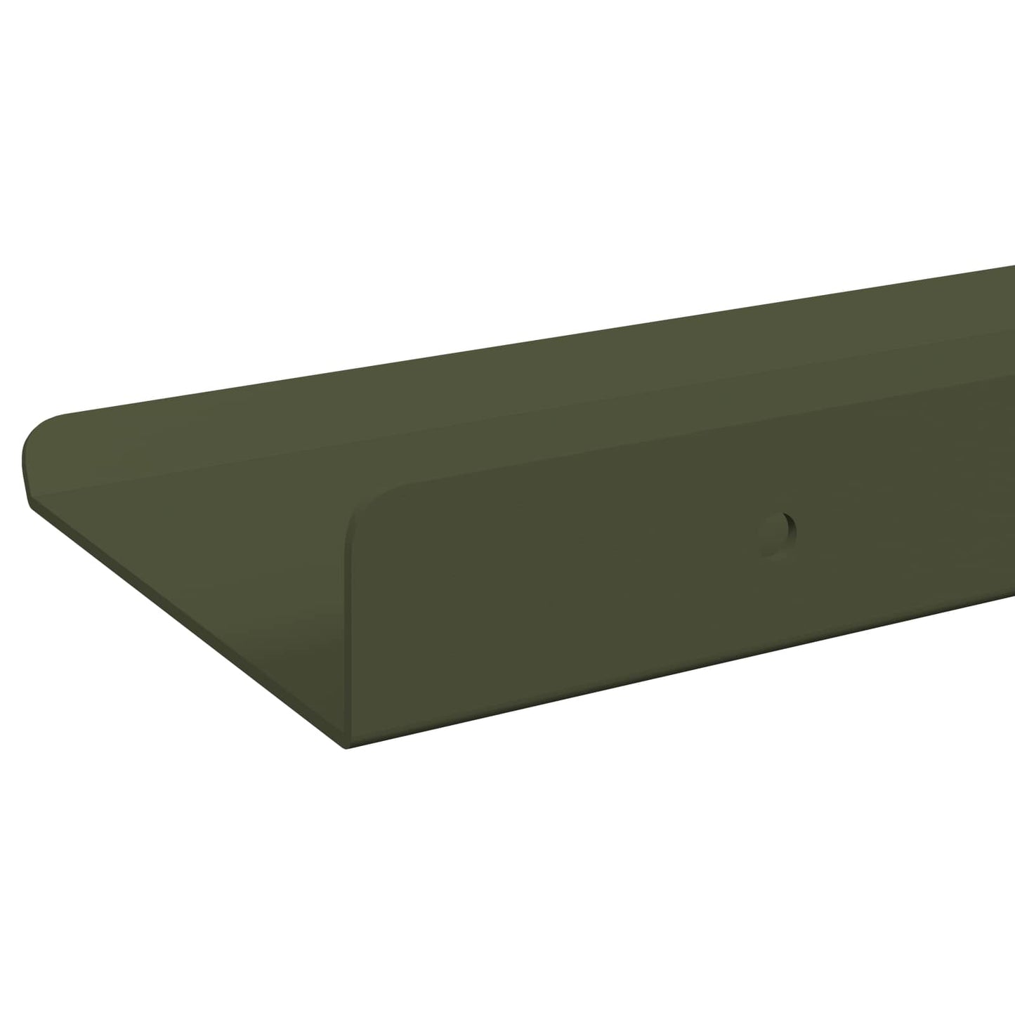 Drijvende plank 4 pcs Olijf Groen 30 x 9 x 2,5 cm Staal is nu te koop bij PeponiXL, paradijselijk wonen!