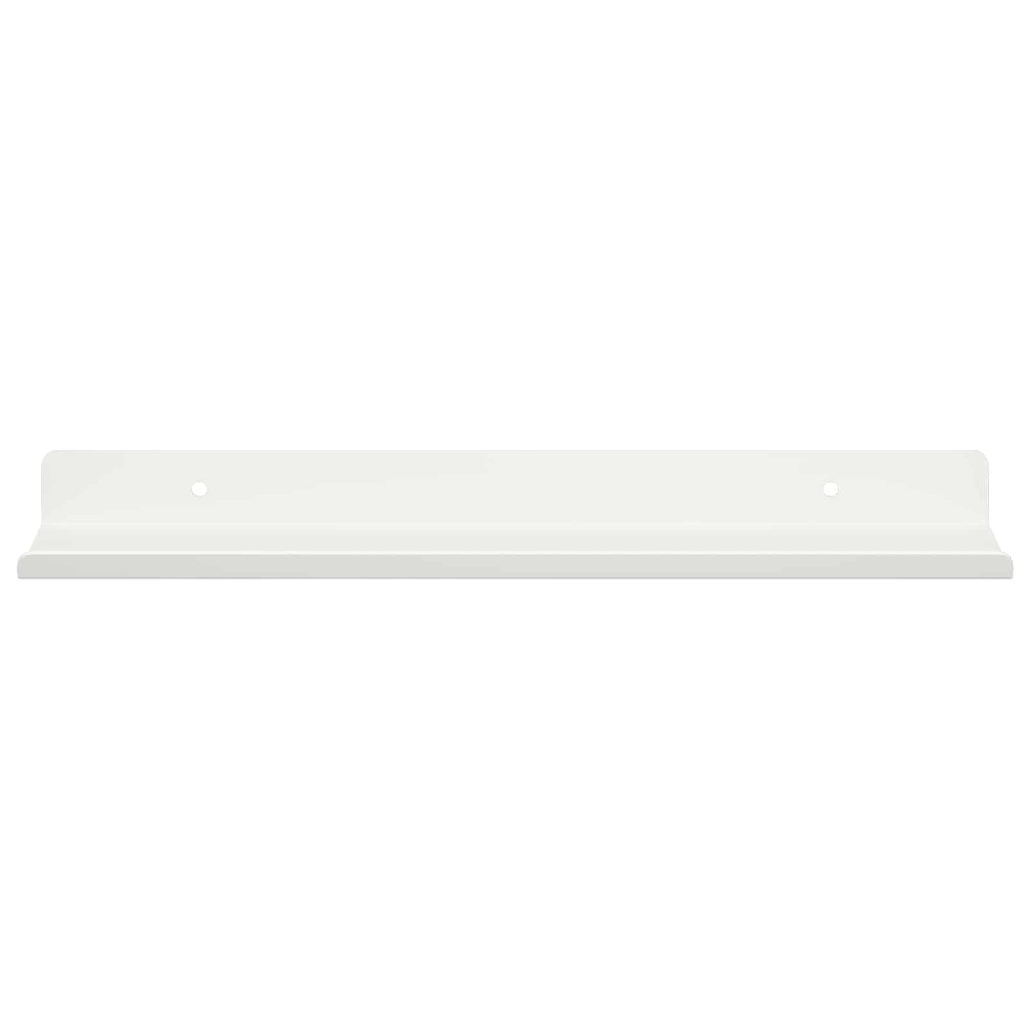 Drijvende plank Wandgemonteerd 4 pcs Wit 30 x 9 x 2,5 cm Staal is nu te koop bij PeponiXL, paradijselijk wonen!