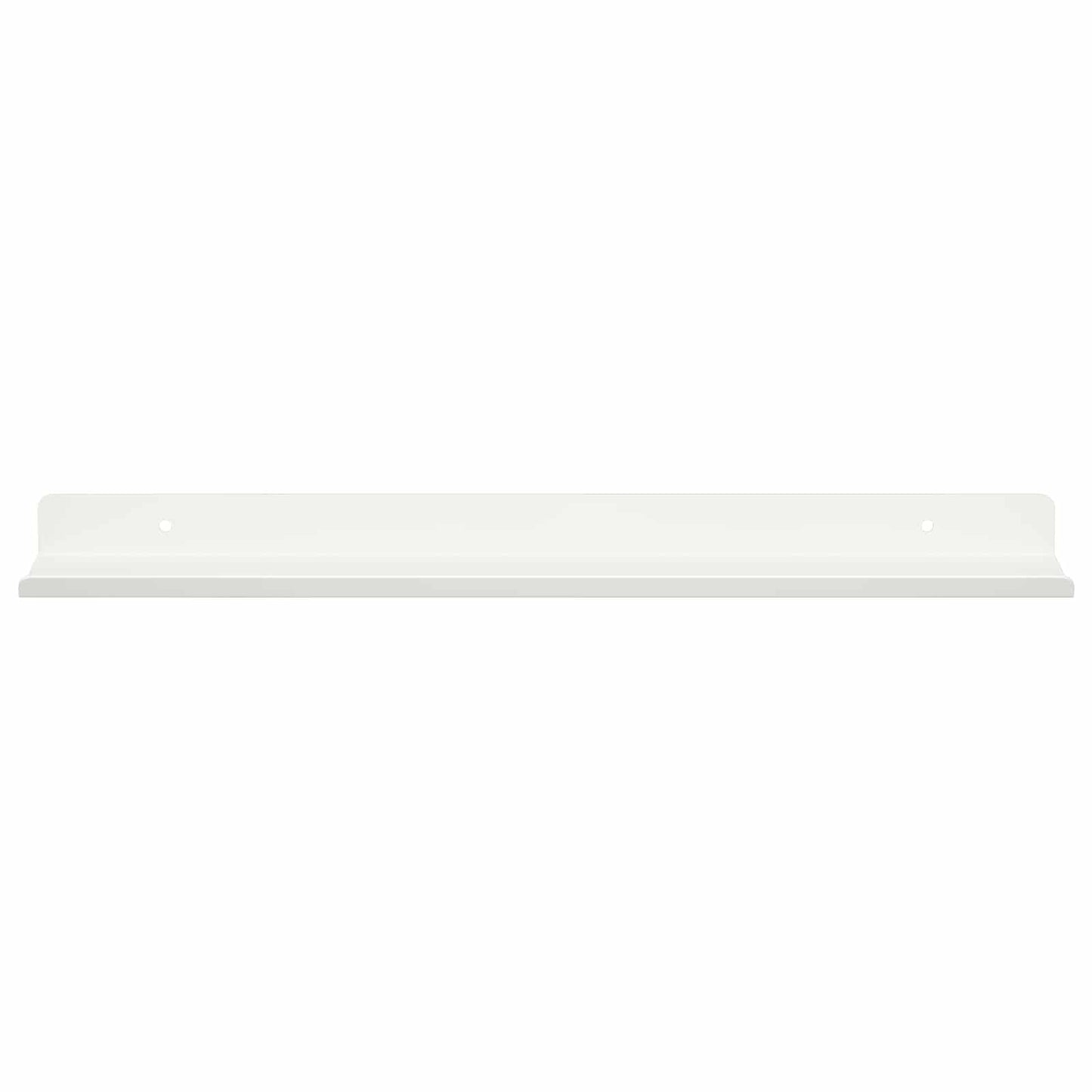 Drijvende plank 2 pcs Wit 40 x 8,5 x 2,5 cm Staal is nu te koop bij PeponiXL, paradijselijk wonen!