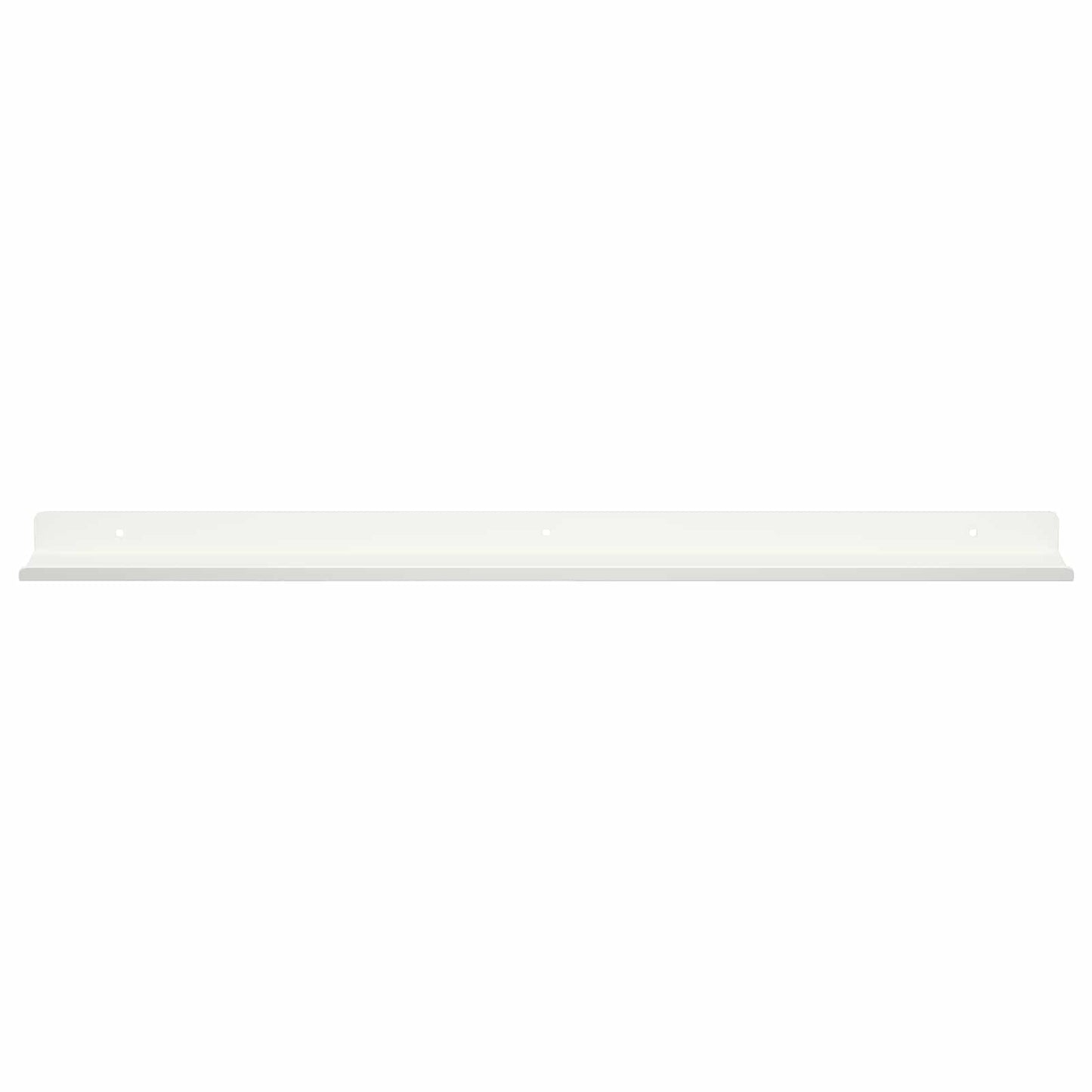 Drijvende plank Wandgemonteerd 4 pcs Wit 80 x 9 x 2,5 cm Staal is nu te koop bij PeponiXL, paradijselijk wonen!