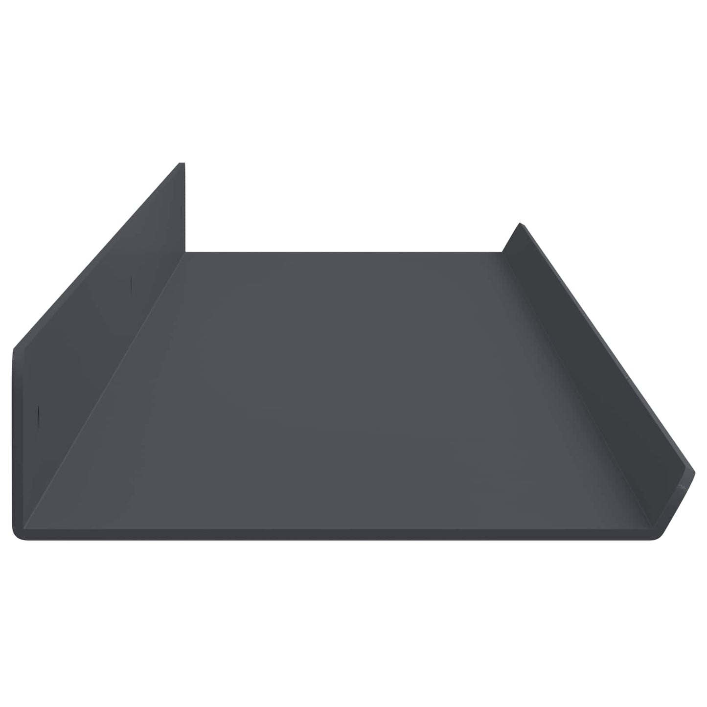 Drijvende plank 4 pcs Antraciet 100 x 9 x 2,5 cm Staal is nu te koop bij PeponiXL, paradijselijk wonen!