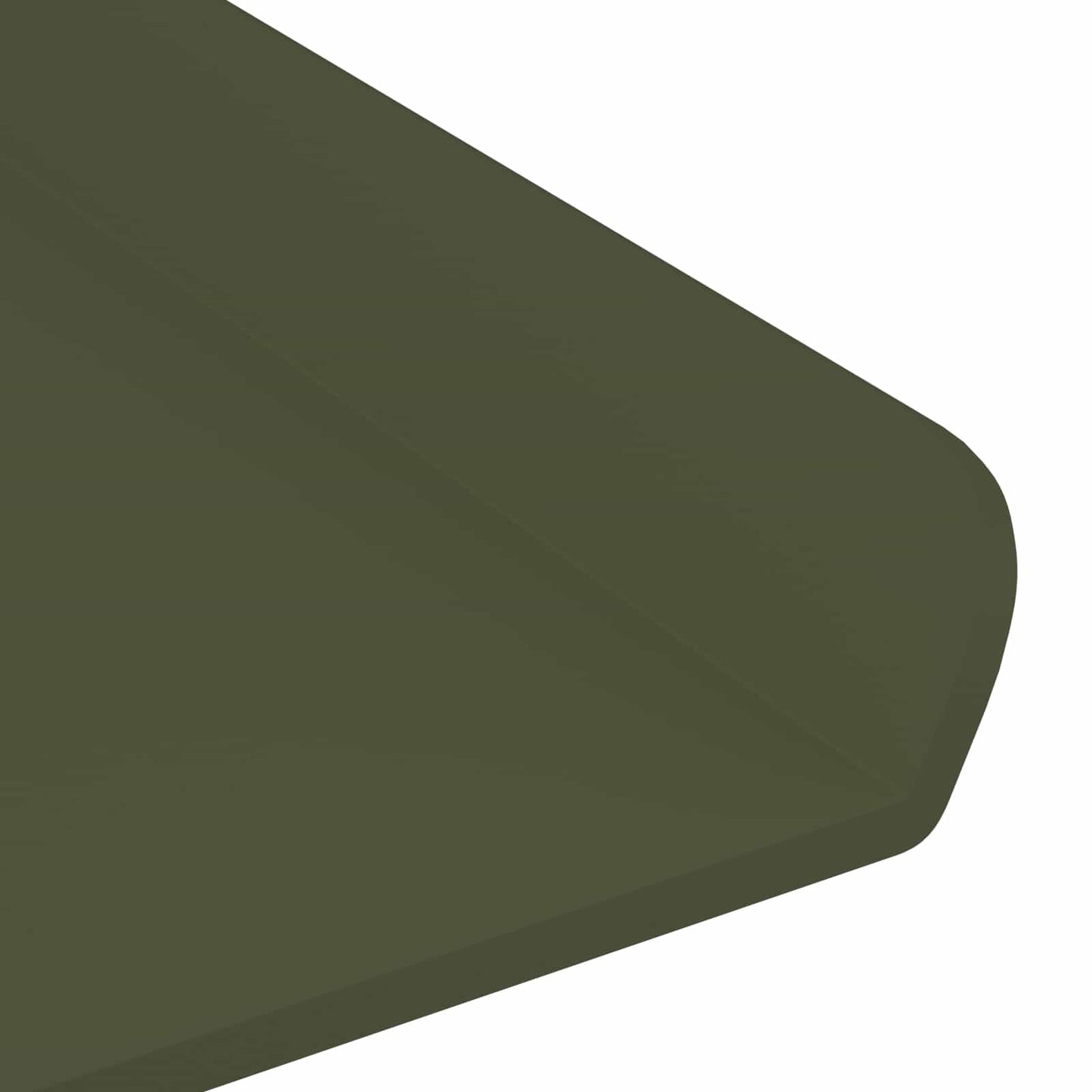 Drijvende plank 2 pcs Olijf Groen 100 x 9 x 2,5 cm Staal is nu te koop bij PeponiXL, paradijselijk wonen!