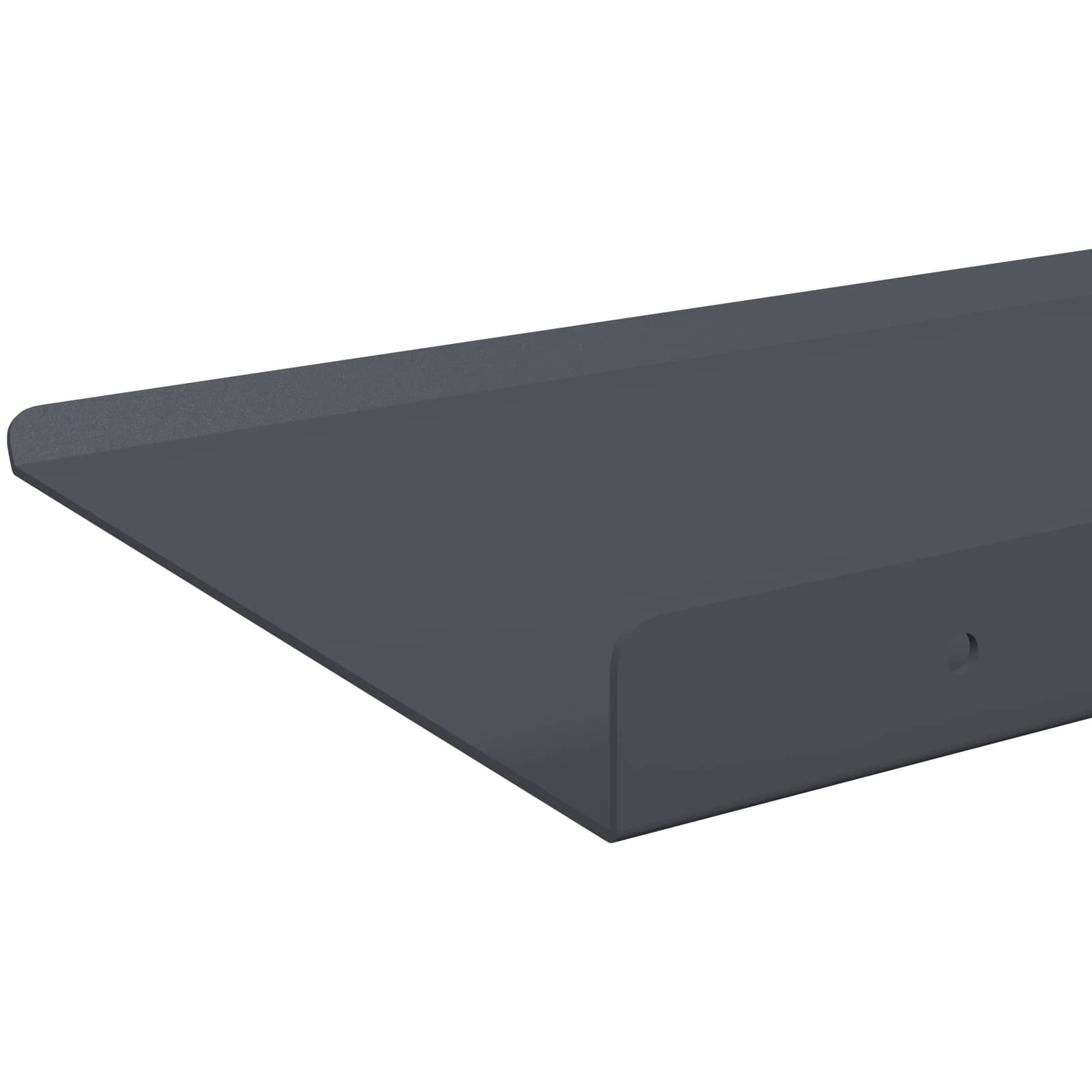 Drijvende plank 4 pcs Antraciet 30 x 18 x 2,5 cm Staal is nu te koop bij PeponiXL, paradijselijk wonen!