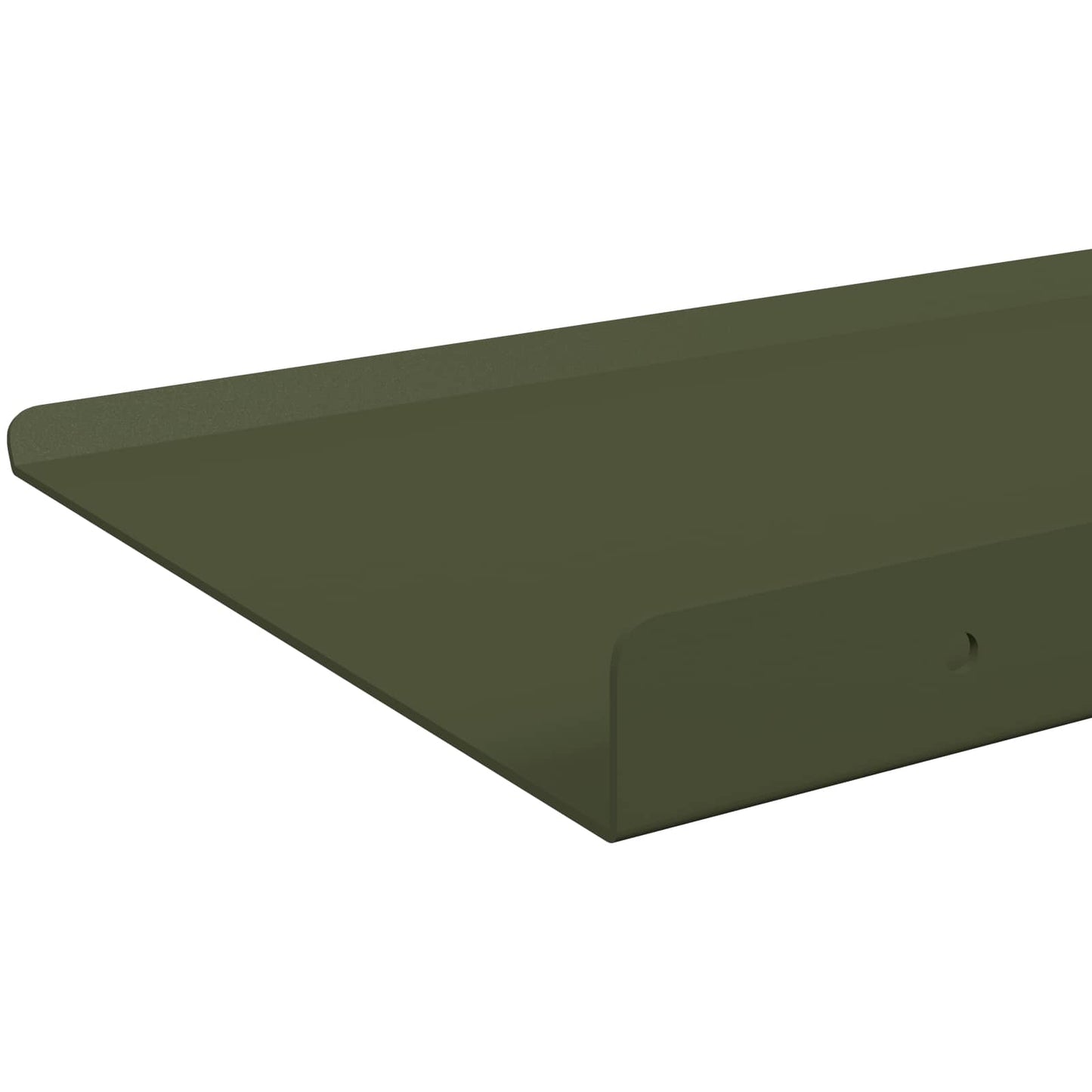 Drijvende plank 4 pcs Olijf Groen 30 x 18 x 2,5 cm Staal is nu te koop bij PeponiXL, paradijselijk wonen!