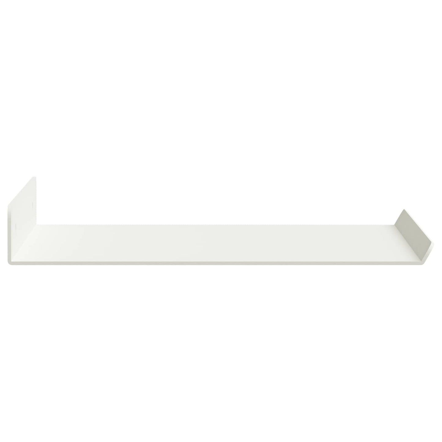 Drijvende plank Wandgemonteerd 2 pcs Wit 30 x 18 x 2,5 cm Staal is nu te koop bij PeponiXL, paradijselijk wonen!