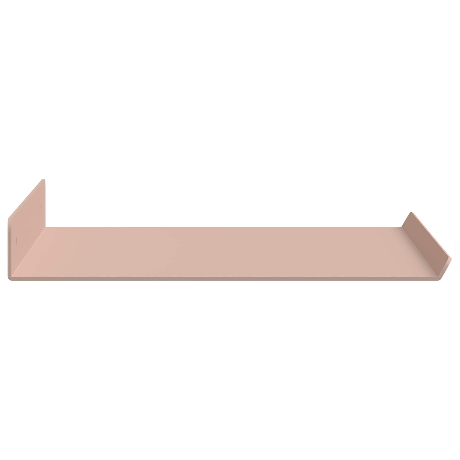 Drijvende plank 2 pcs Roze 40 x 18 x 2,5 cm Staal is nu te koop bij PeponiXL, paradijselijk wonen!