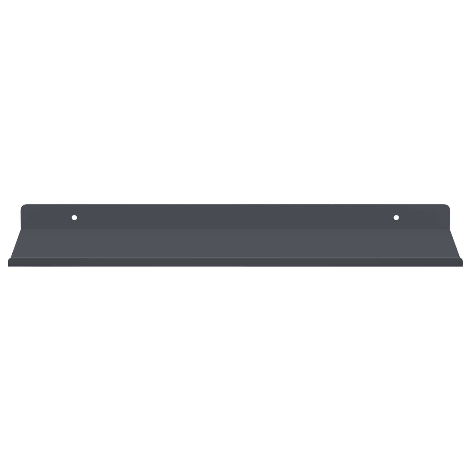 Drijvende plank 4 pcs Antraciet 40 x 18 x 2,5 cm Staal is nu te koop bij PeponiXL, paradijselijk wonen!