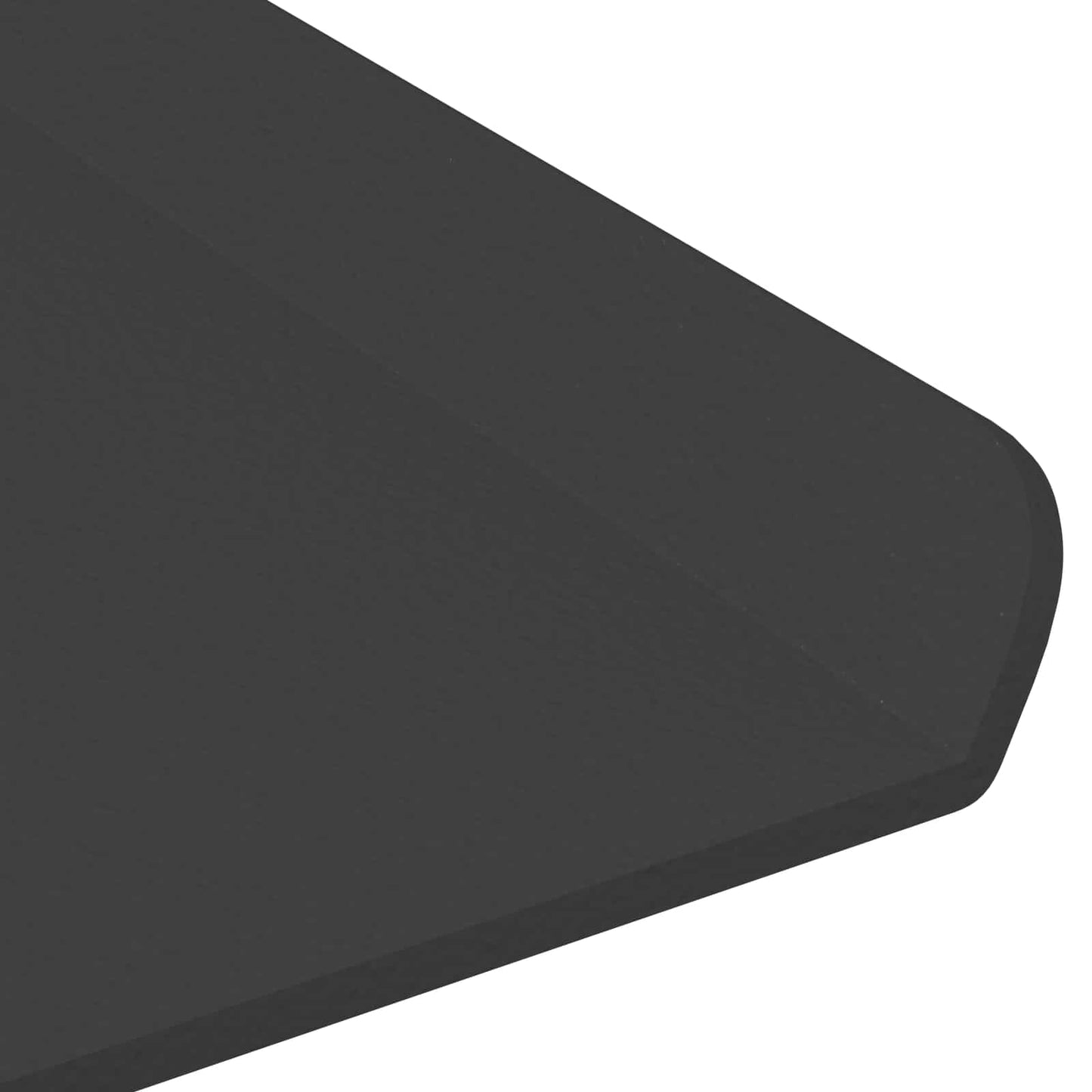 Drijvende plank Muurmontage 4 st Zwart 60 x 18 x 2,5 cm Staal