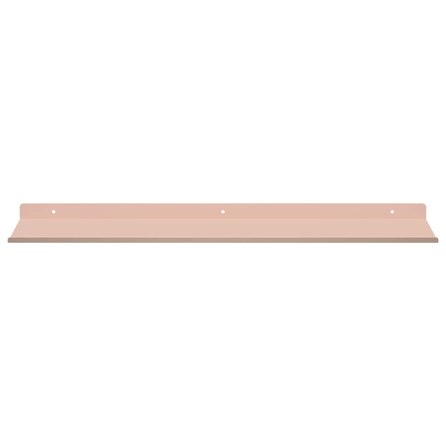 Drijvende plank 4 pcs Roze 60 x 18 x 2,5 cm Staal is nu te koop bij PeponiXL, paradijselijk wonen!
