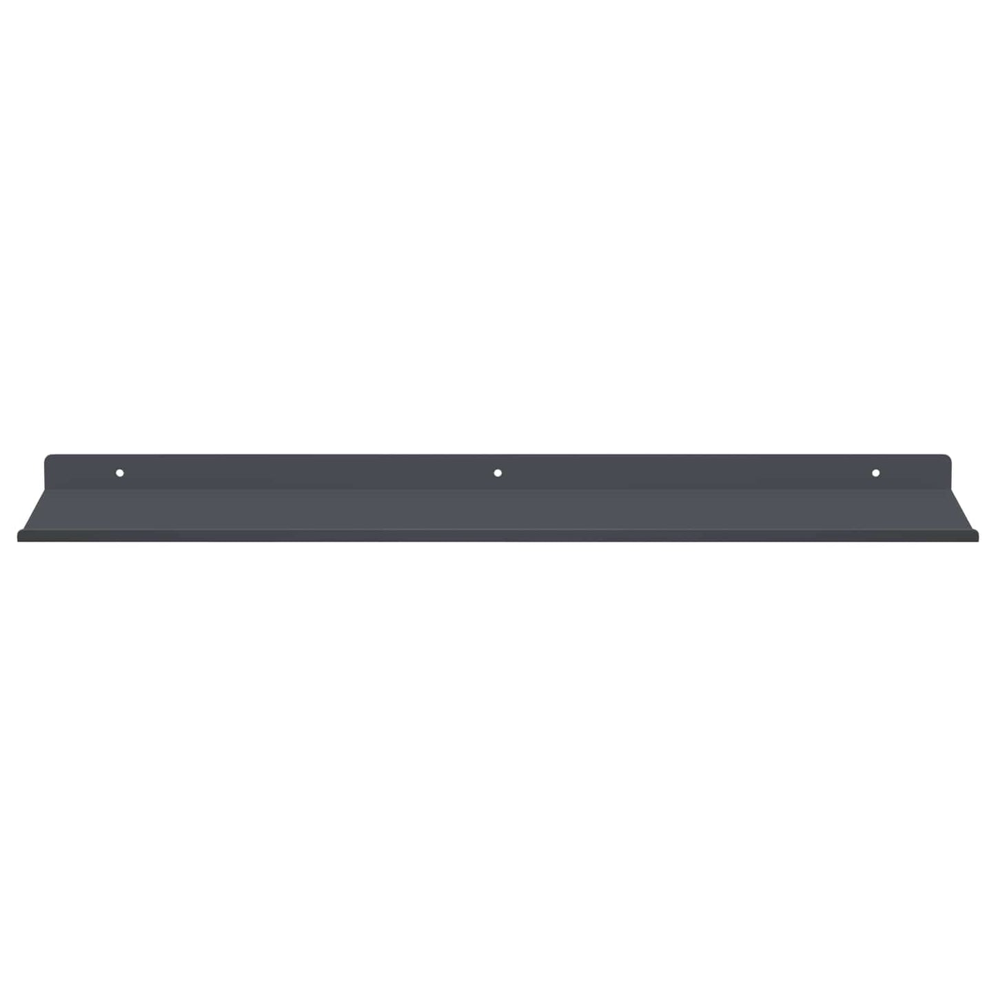Drijvende plank 4 pcs Antraciet 60 x 18 x 2,5 cm Staal is nu te koop bij PeponiXL, paradijselijk wonen!