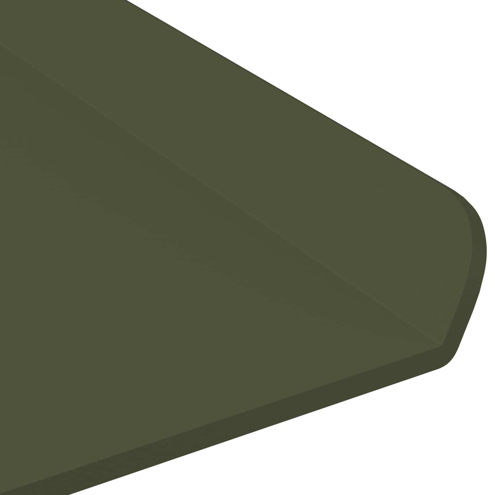 Zwevende wandplank 2 stuks Olijfgroen 60 x 18 x 2,5 cm Staal is nu te koop bij PeponiXL, paradijselijk wonen!