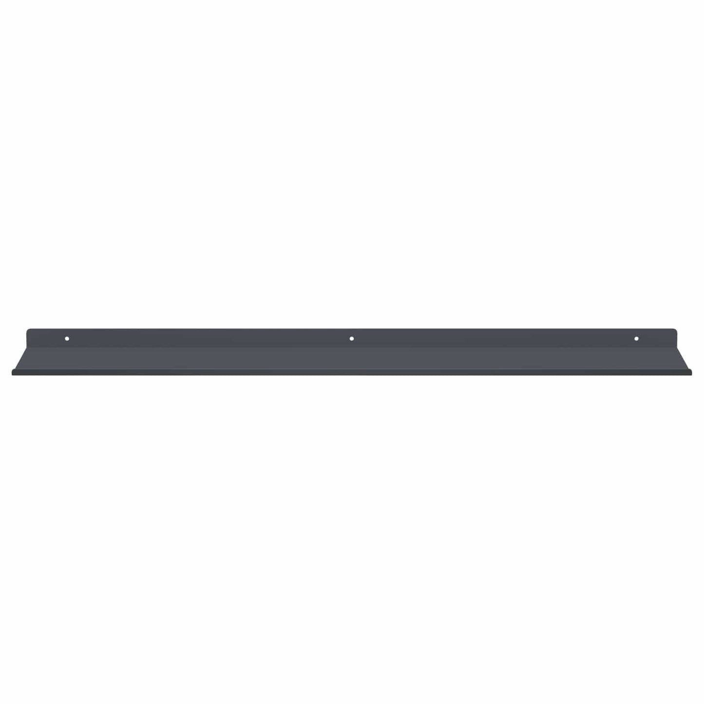 Drijvende plank 4 pcs Antraciet 80 x 18 x 2,5 cm Staal is nu te koop bij PeponiXL, paradijselijk wonen!