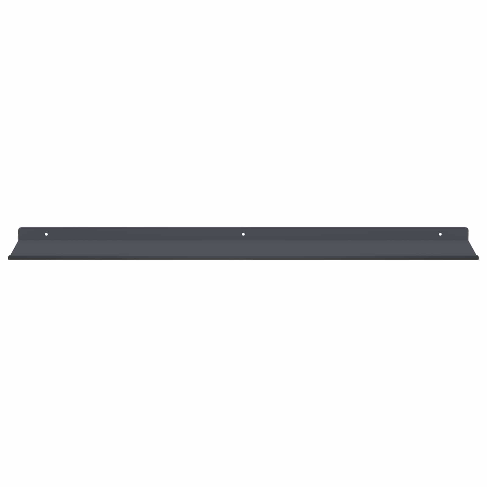 Drijvende plank 4 pcs Antraciet 80 x 18 x 2,5 cm Staal is nu te koop bij PeponiXL, paradijselijk wonen!