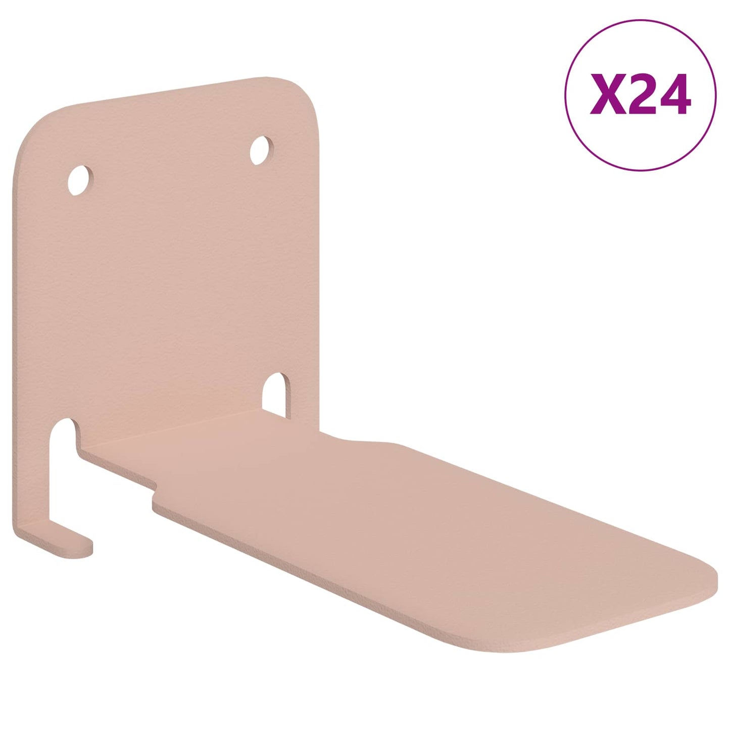 Drijvende plank met plank 24 pcs Roze 6 x 10,8 x 6,6 cm is nu te koop bij PeponiXL, paradijselijk wonen!