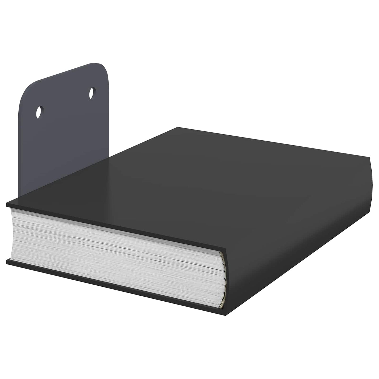 Drijvende plank met plank 4 pcs Antraciet 6 x 10,8 x 6,6 cm is nu te koop bij PeponiXL, paradijselijk wonen!