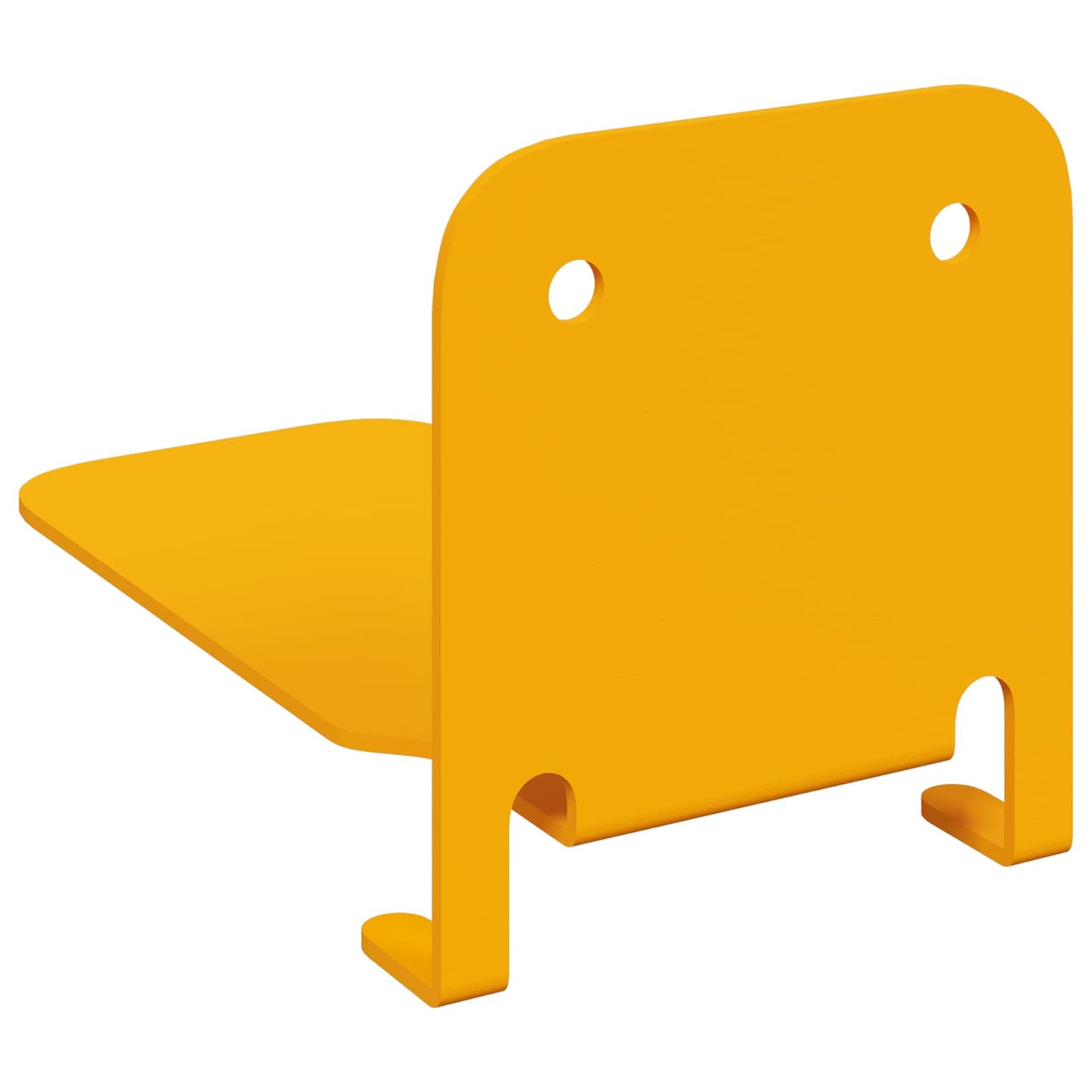 Drijvende plank met plank 4 pcs Mosterdgeel 6 x 10,8 x 6,6 cm is nu te koop bij PeponiXL, paradijselijk wonen!