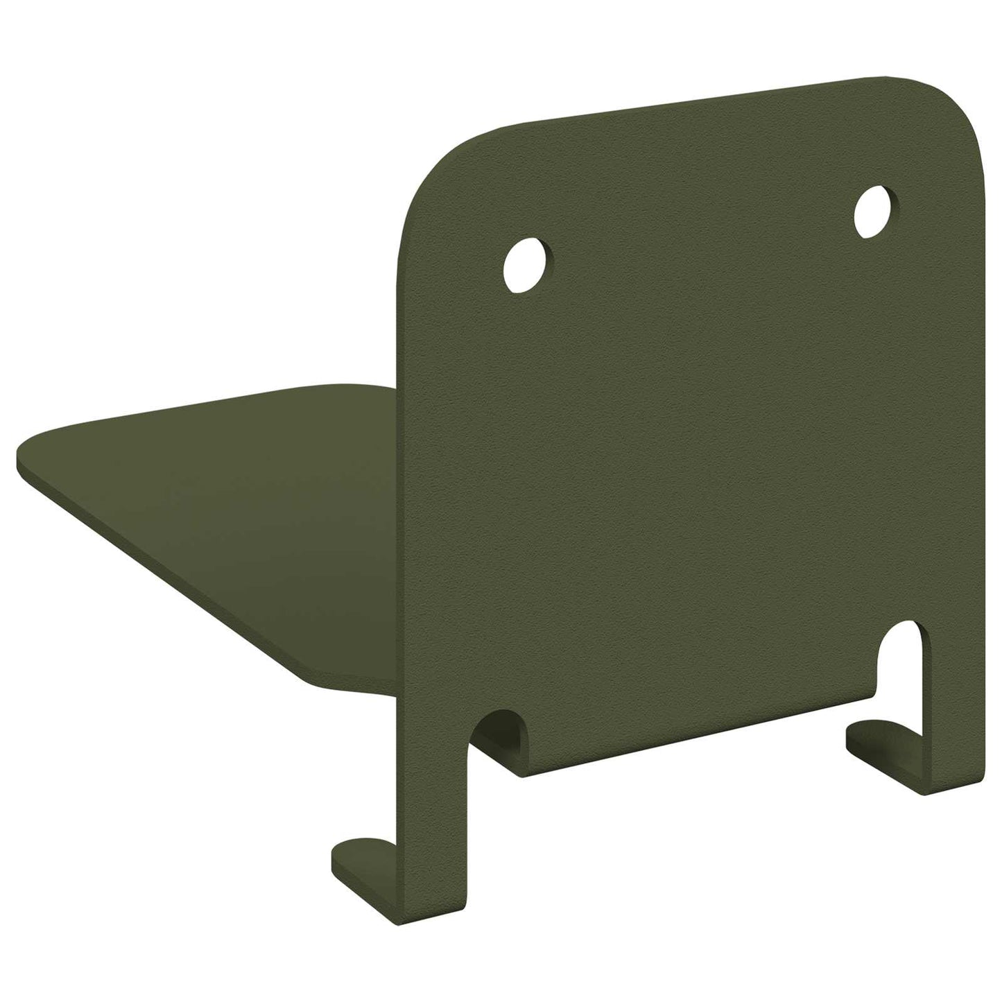 Drijvende plank met plank 4 pcs Olijf Groen 6 x 10,8 x 6,6 cm is nu te koop bij PeponiXL, paradijselijk wonen!