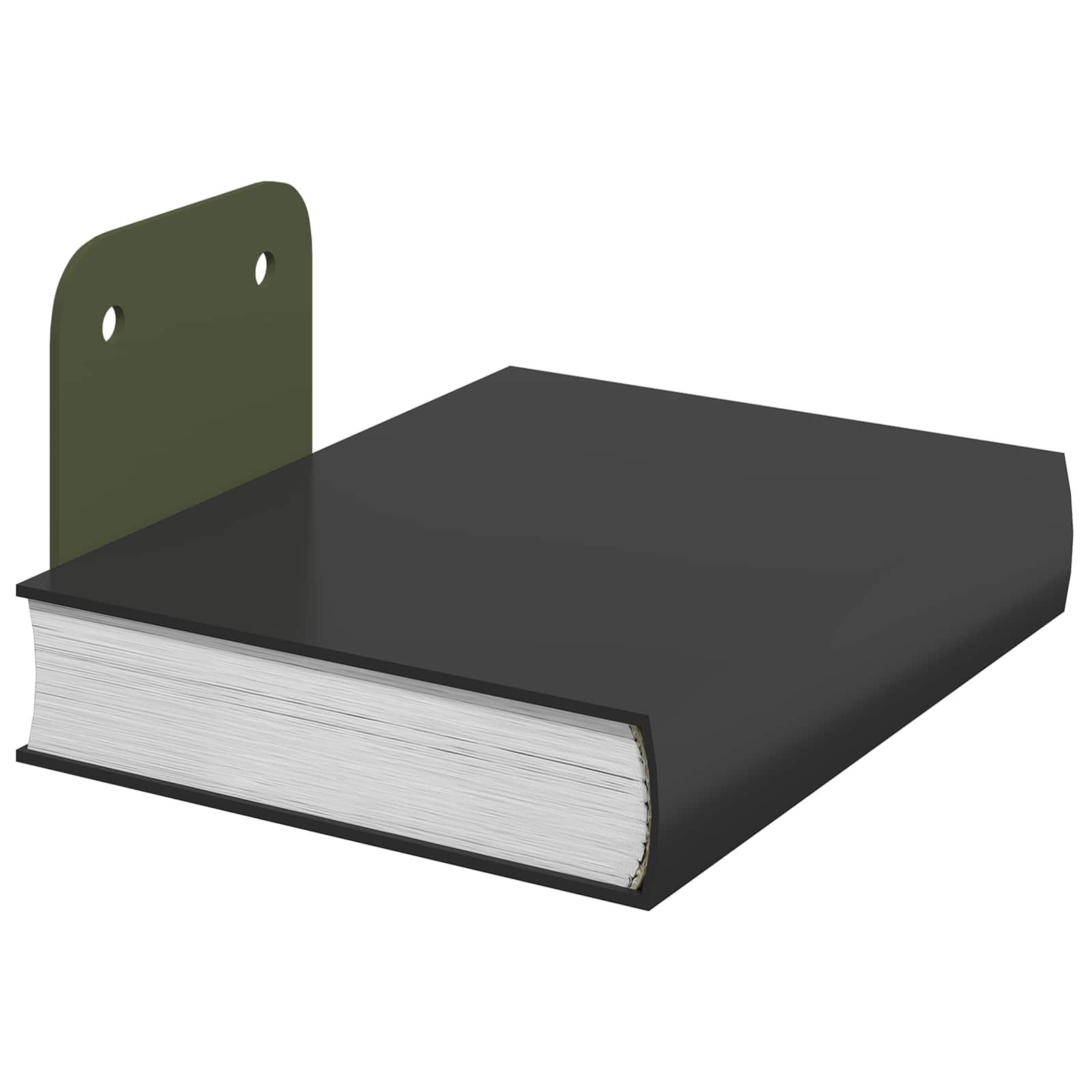 Drijvende plank met plank 8 pcs Olijf Groen 6 x 10,8 x 6,6 cm is nu te koop bij PeponiXL, paradijselijk wonen!