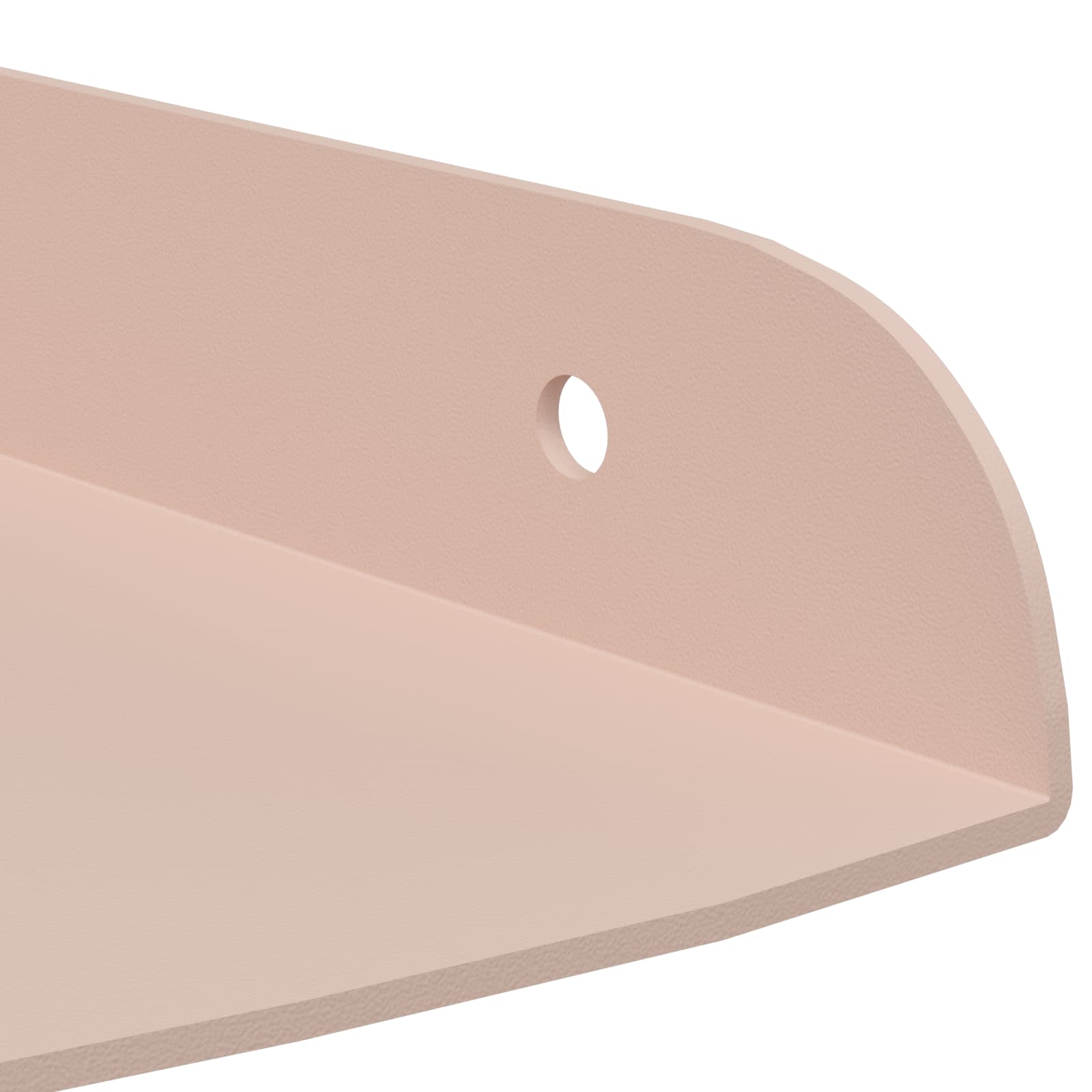 Drijvende plank met plank met opslag 2 pcs Roze 15 x 15 x 2 cm is nu te koop bij PeponiXL, paradijselijk wonen!