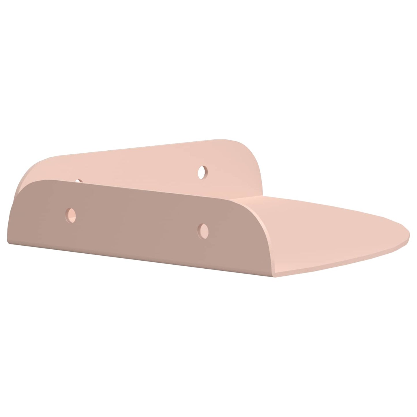 Drijvende plank met plank met opslag 2 pcs Roze 15 x 15 x 2 cm is nu te koop bij PeponiXL, paradijselijk wonen!
