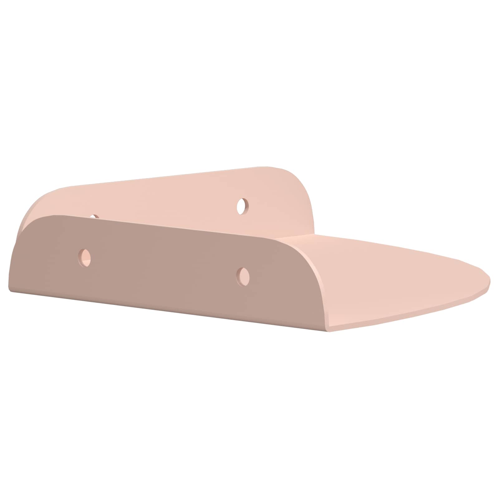 Drijvende plank met plank met opslag 2 pcs Roze 15 x 15 x 2 cm is nu te koop bij PeponiXL, paradijselijk wonen!