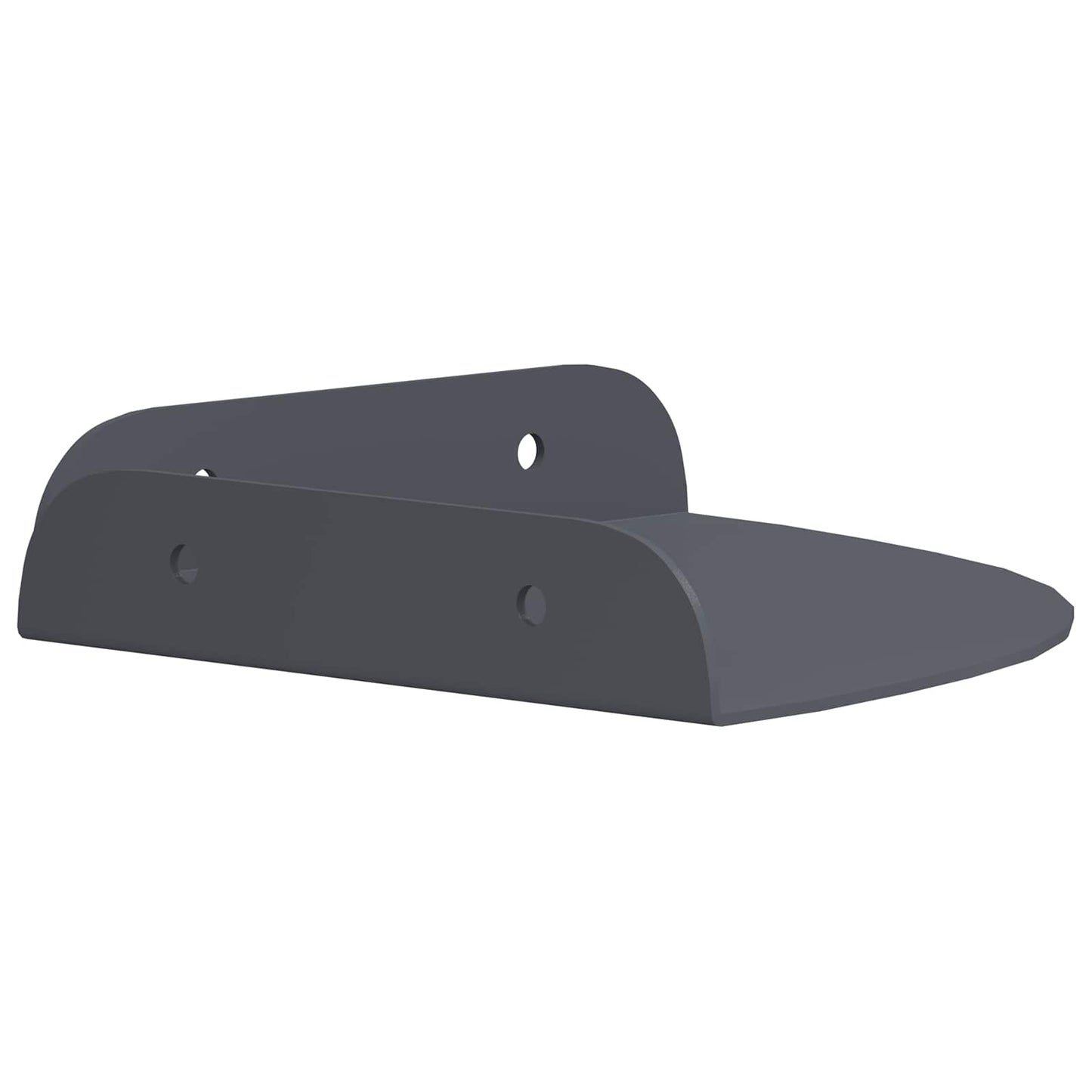 Drijvende plank met plank 2 pcs Antraciet 15 x 15 x 2 cm is nu te koop bij PeponiXL, paradijselijk wonen!