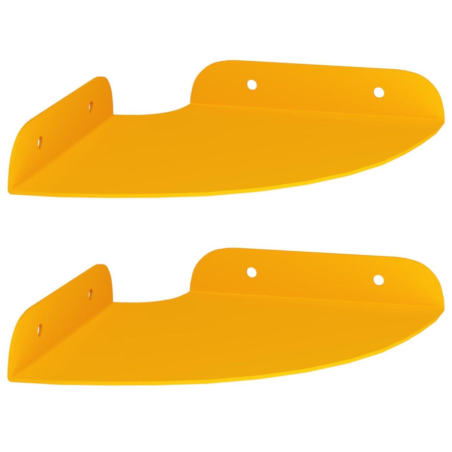 Drijvende plank met plank 2 pcs Mosterdgeel 15 x 15 x 2 cm is nu te koop bij PeponiXL, paradijselijk wonen!