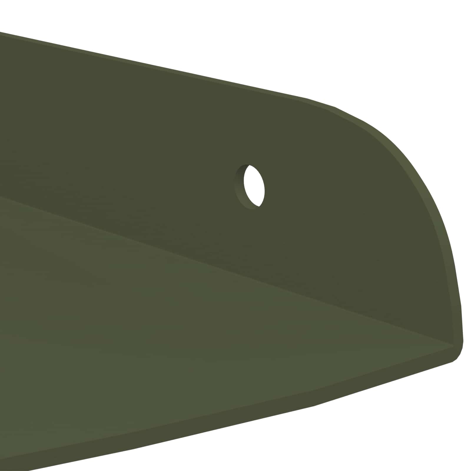 Drijvende plank met plank 2 pcs Olijf Groen 15 x 15 x 2 cm is nu te koop bij PeponiXL, paradijselijk wonen!