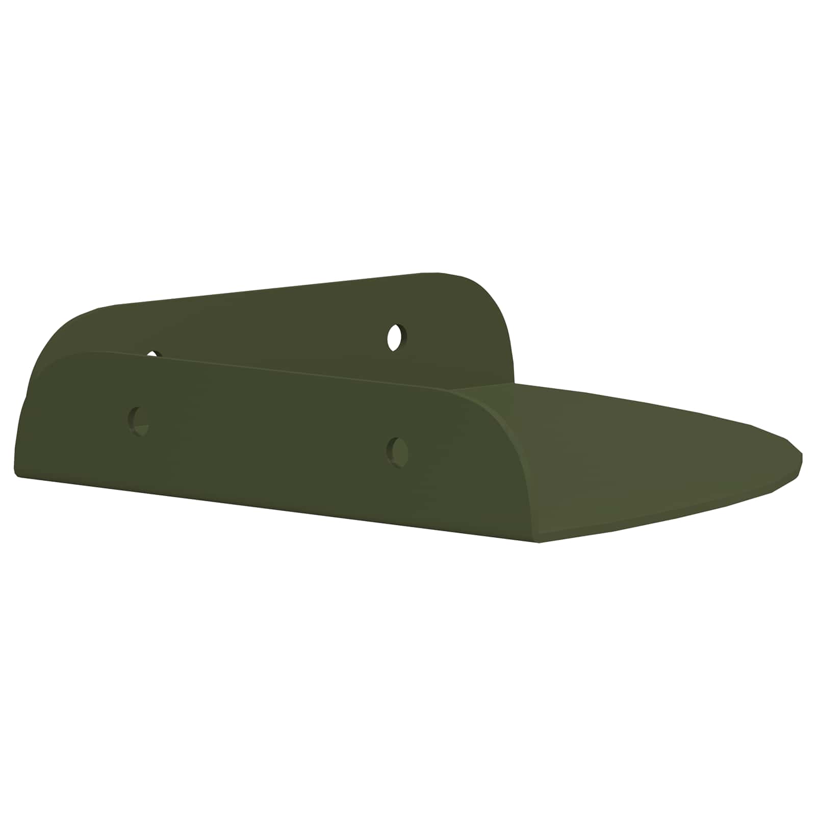 Drijvende plank met plank 2 pcs Olijf Groen 15 x 15 x 2 cm is nu te koop bij PeponiXL, paradijselijk wonen!