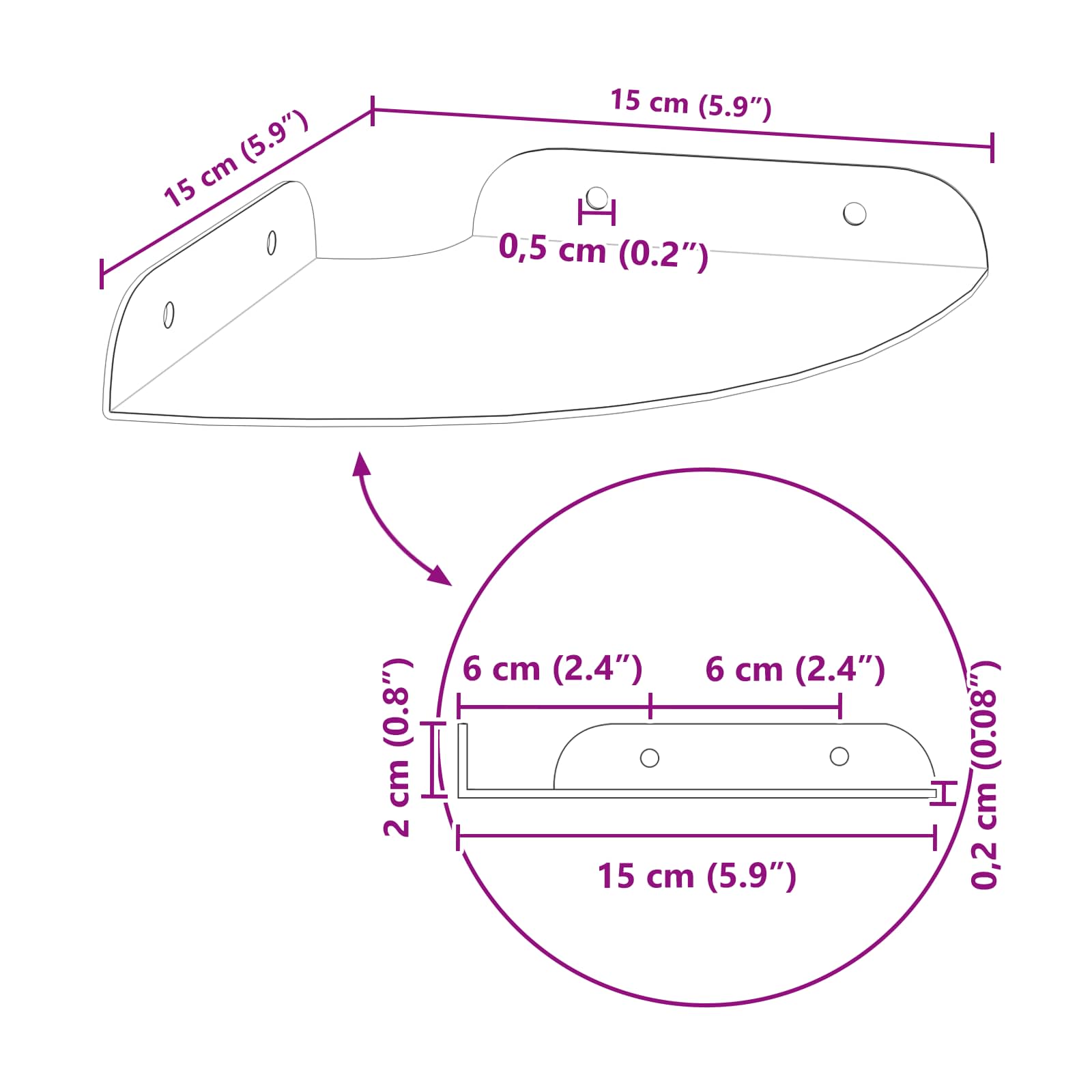 Drijvende plank met plank 4 pcs Olijf Groen 15 x 15 x 2 cm is nu te koop bij PeponiXL, paradijselijk wonen!