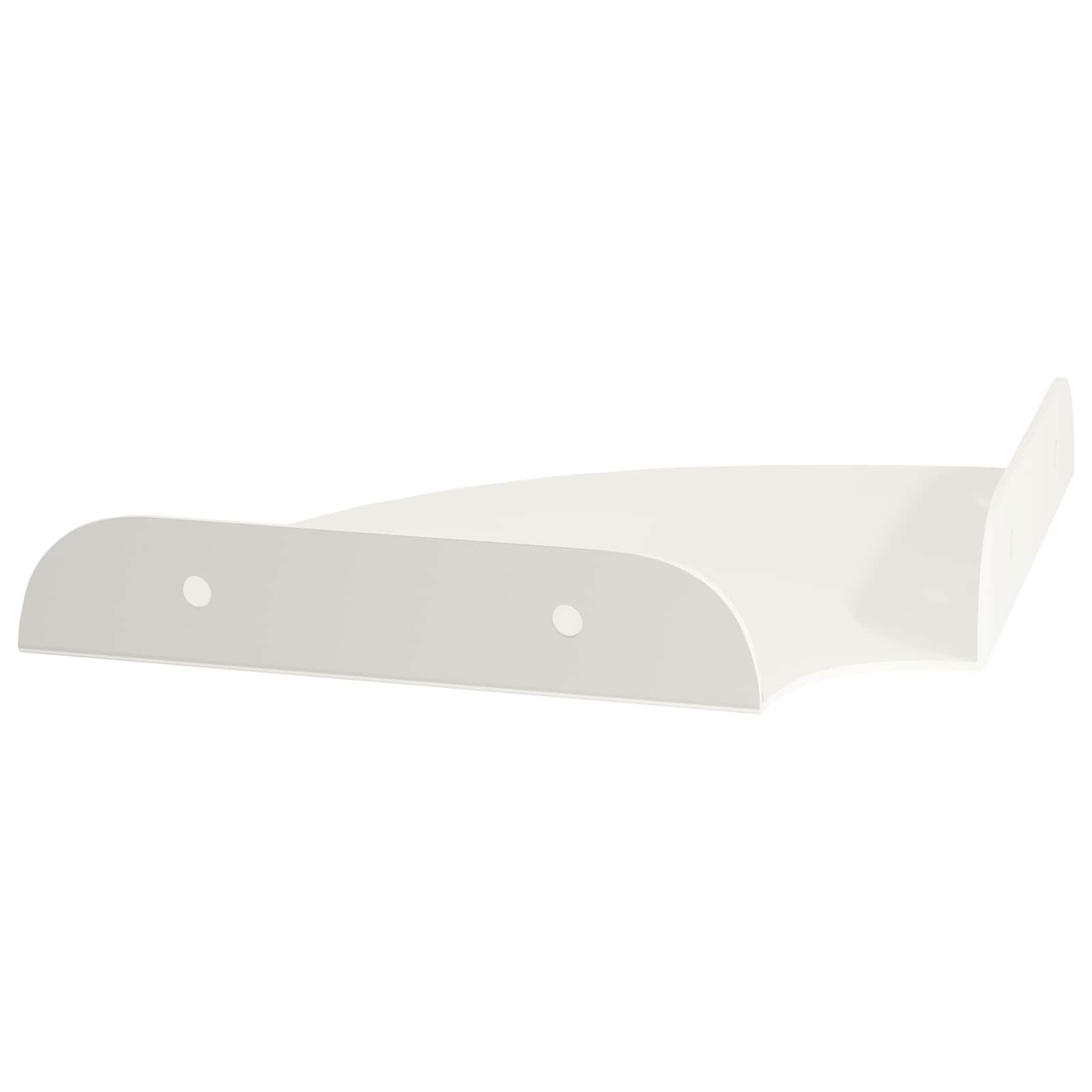 Drijvende plank met plank met opslag 4 pcs Wit 15 x 15 x 2 cm is nu te koop bij PeponiXL, paradijselijk wonen!