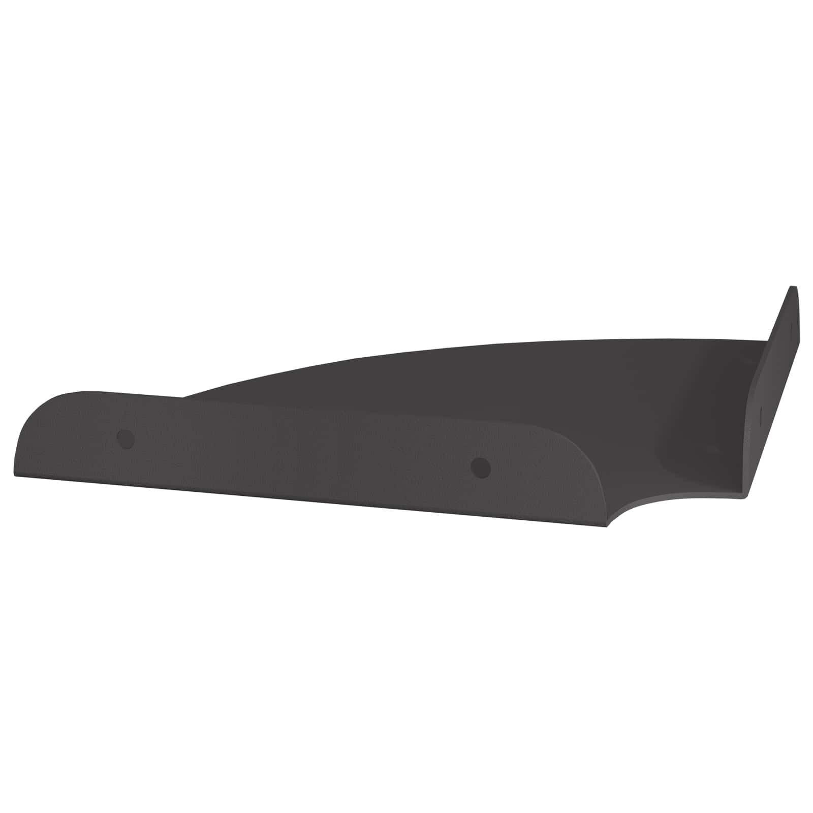 Drijvende plank met plank met opslag 2 pcs Zwart 18 x 18 x 2 cm is nu te koop bij PeponiXL, paradijselijk wonen!