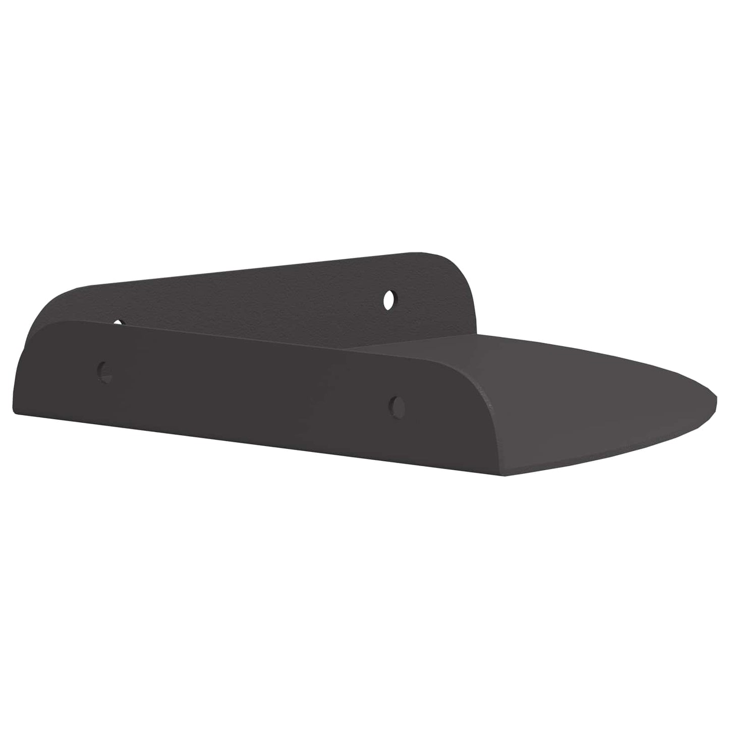 Drijvende plank met plank met opslag 4 pcs Zwart 18 x 18 x 2 cm is nu te koop bij PeponiXL, paradijselijk wonen!