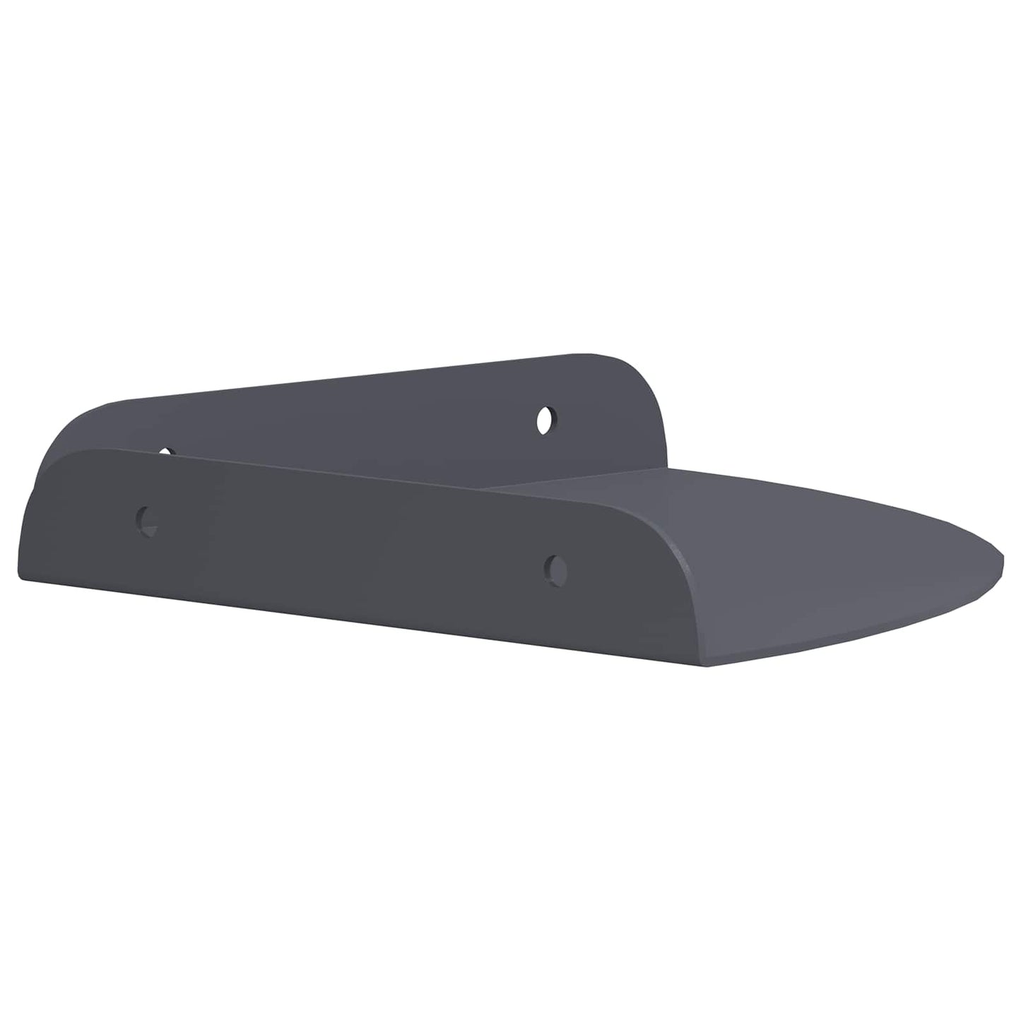 Drijvende plank met plank 4 pcs Antraciet 18 x 18 x 2 cm is nu te koop bij PeponiXL, paradijselijk wonen!