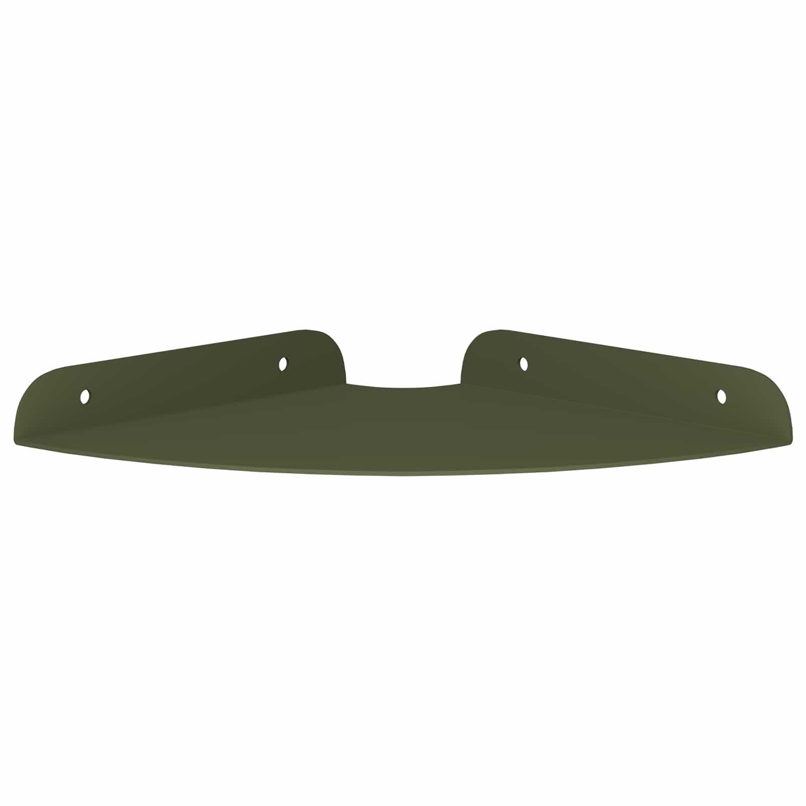 Drijvende plank met plank 2 pcs Olijf Groen 18 x 18 x 2 cm is nu te koop bij PeponiXL, paradijselijk wonen!