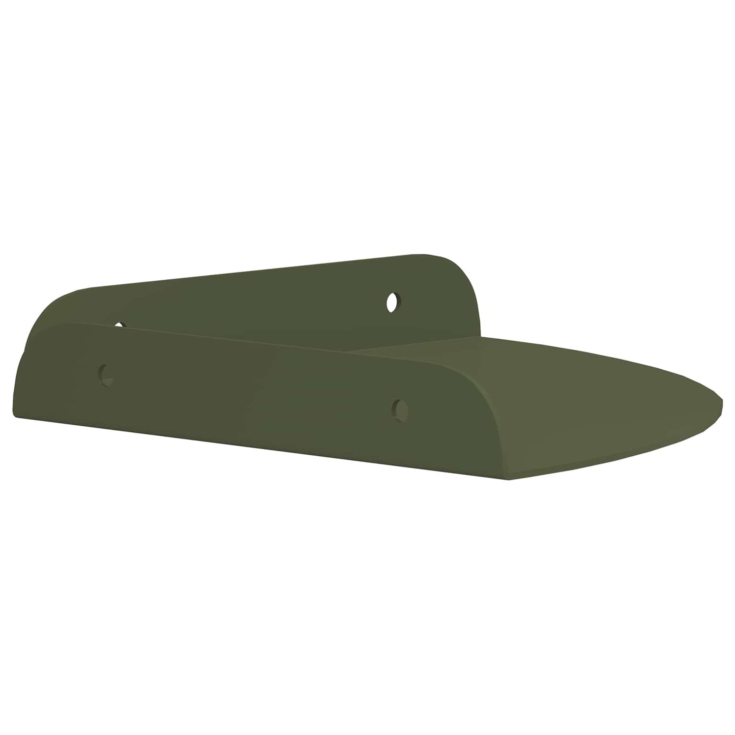 Drijvende plank met plank 4 pcs Olijf Groen 18 x 18 x 2 cm is nu te koop bij PeponiXL, paradijselijk wonen!